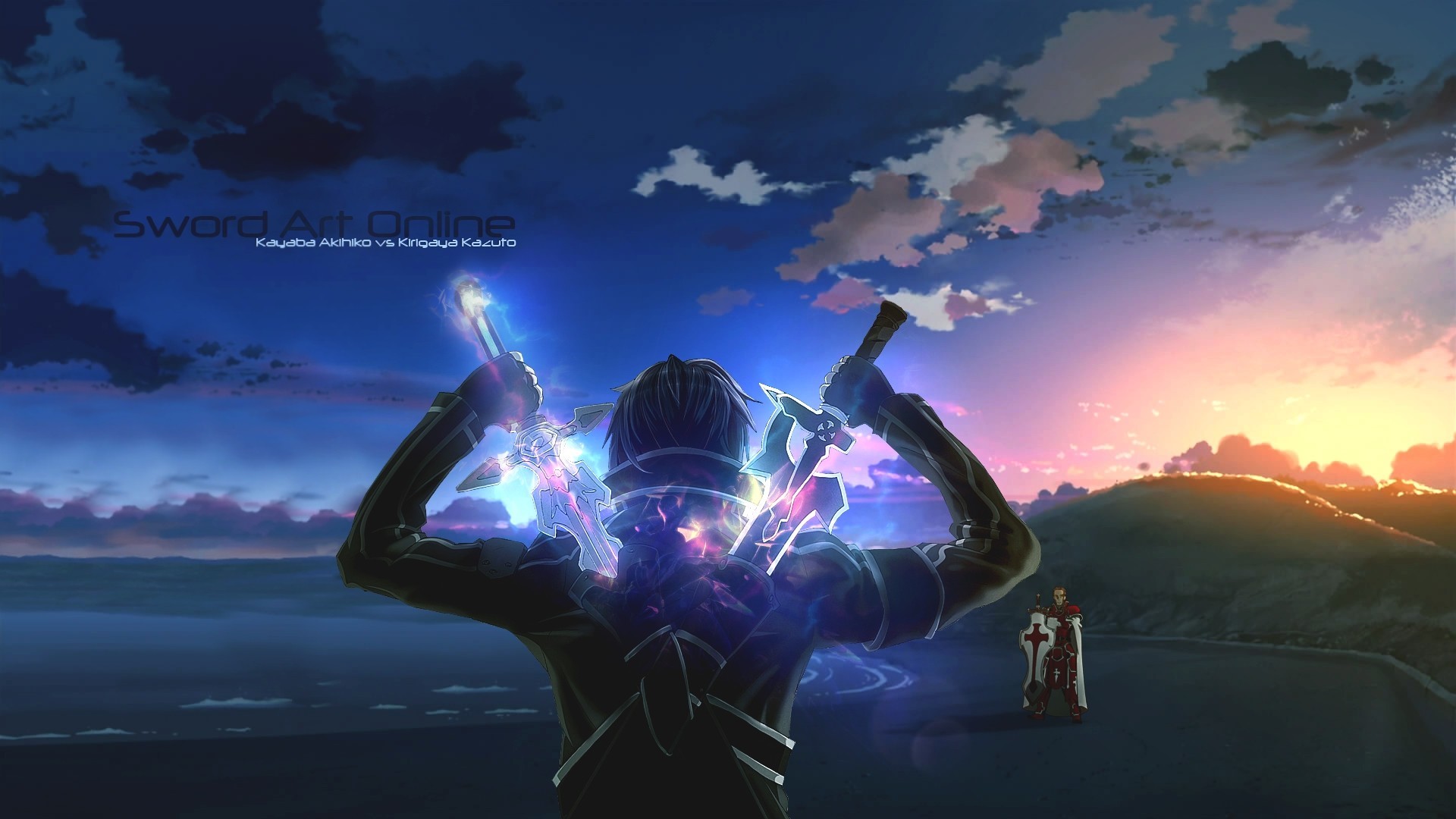 Wallpaper Kirito, SAO, Sword art Online for mobile and desktop, section  сёнэн, resolution 1920x1080 - download