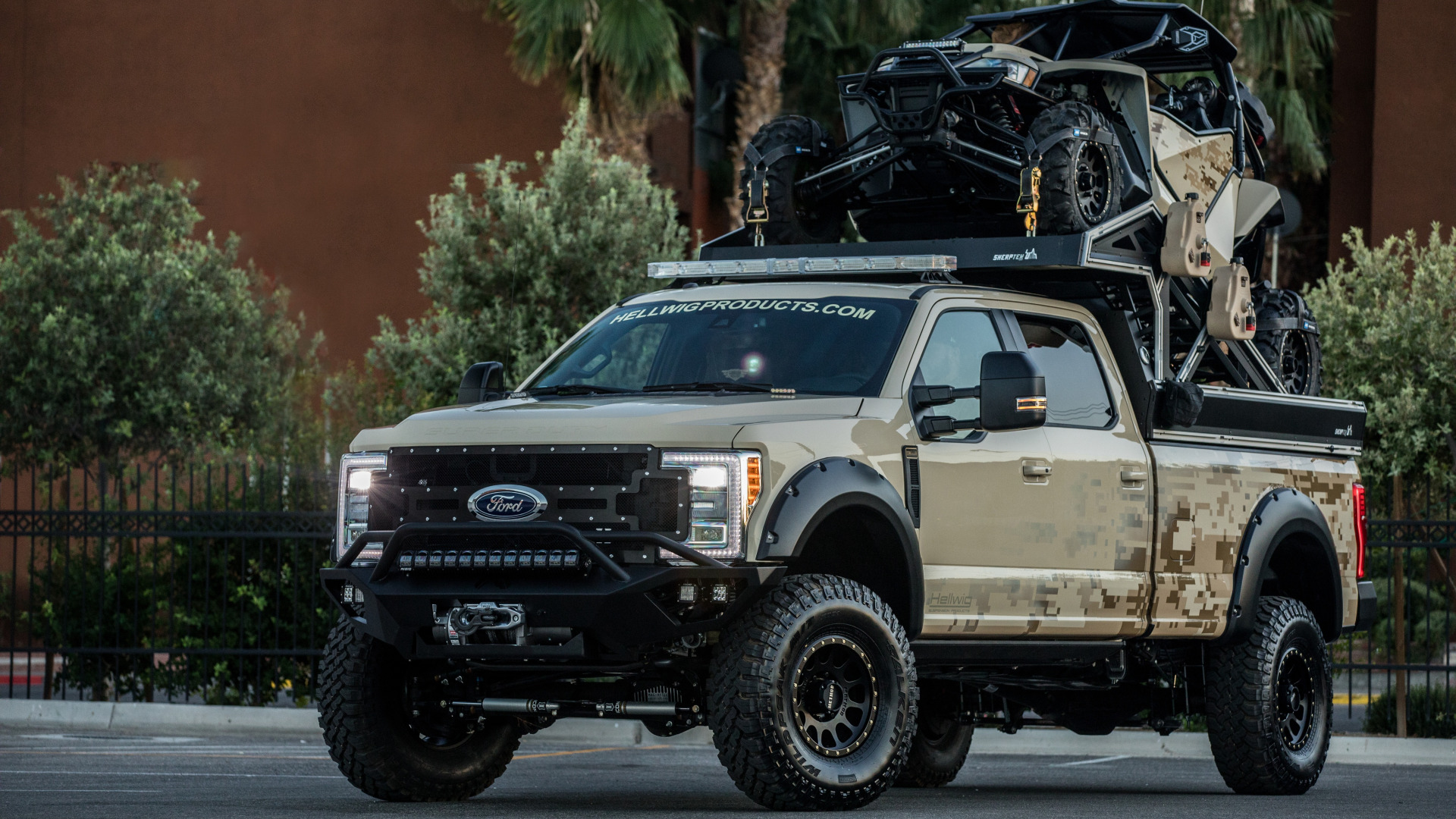 Download wallpaper Ford, Pickup, Super Duty, Buggy, F-250, 2017, SEMA ...