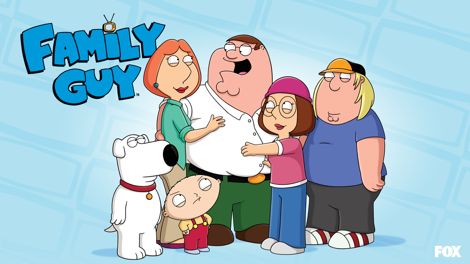 Wallpaper Family guy, Family Guy, Peter, Chris, Laws, Brian, Meg, Stewie  for mobile and desktop, section фильмы, resolution 1920x1080 - download