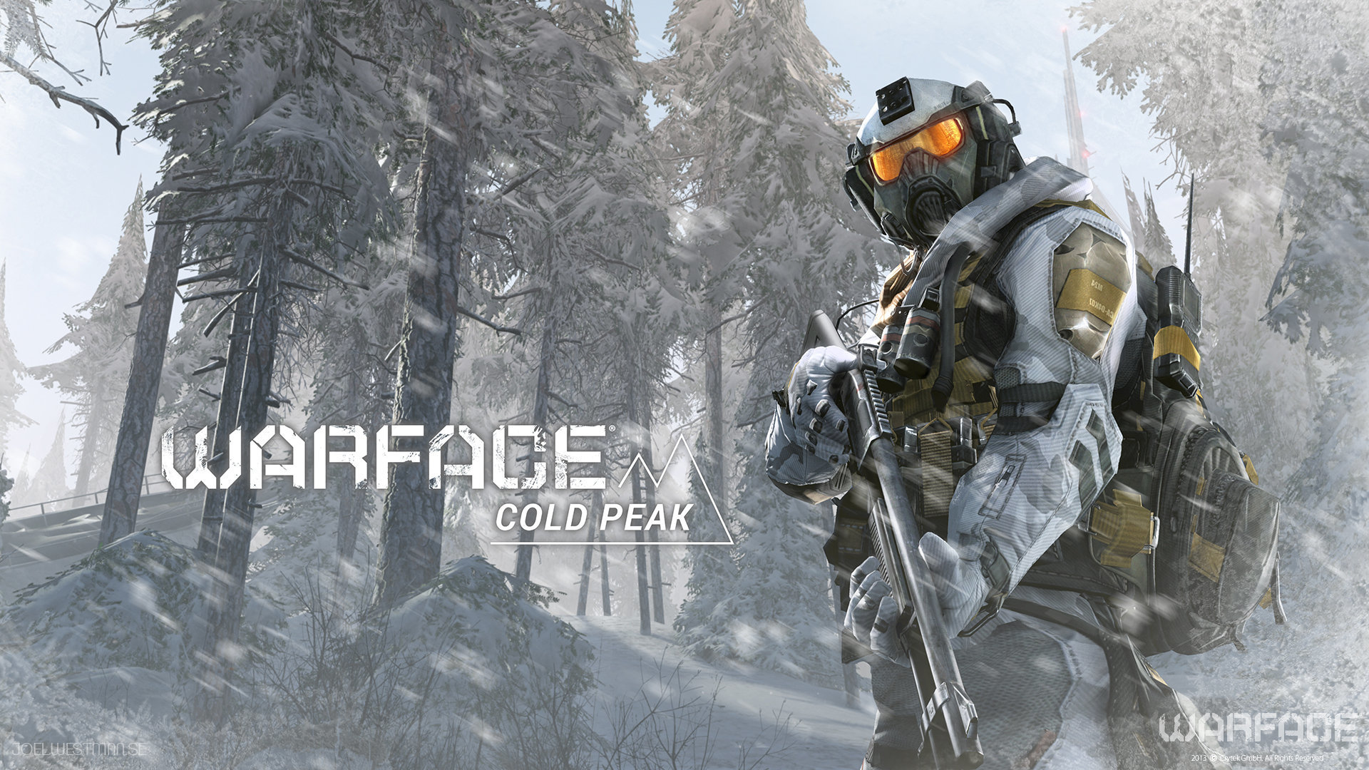 Wallpaper forest, snow, soldiers, equipment, Warface for mobile and  desktop, section игры, resolution 1920x1080 - download