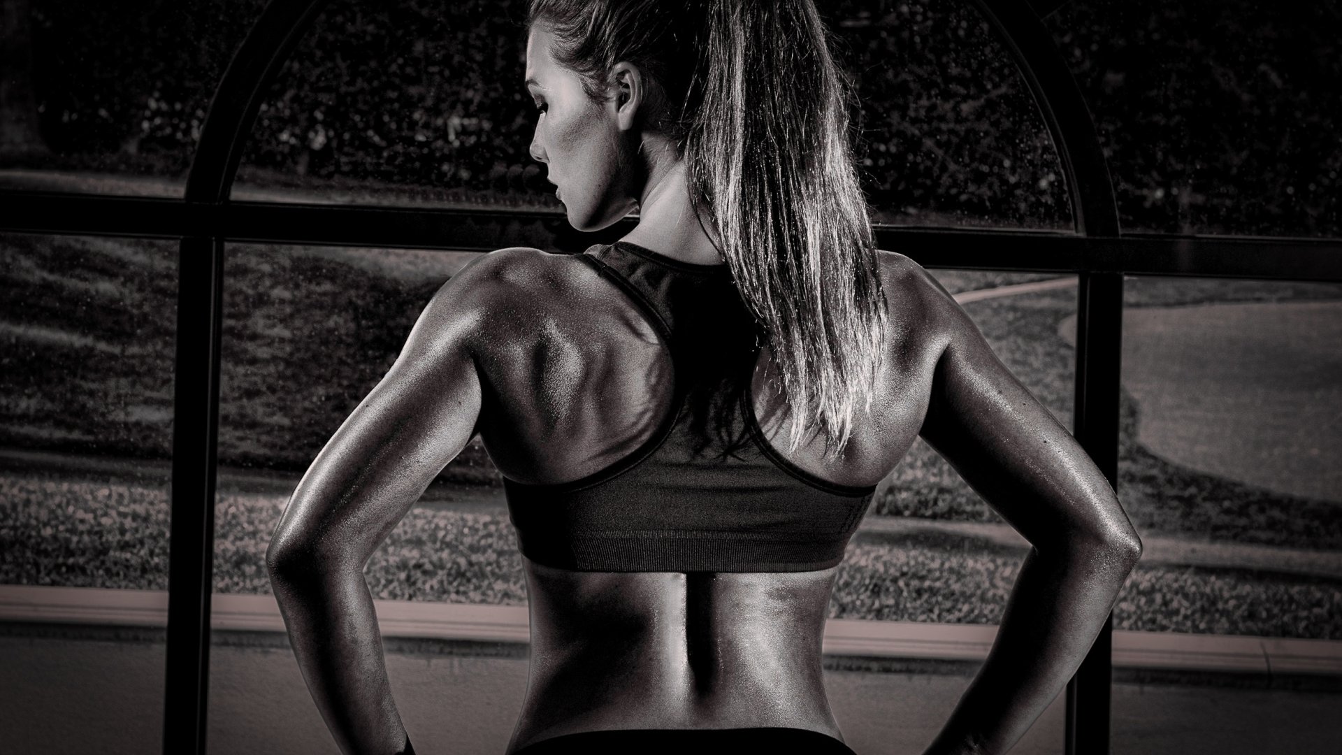 Model Back Images Download wallpaper model, back, fitness, section girls in resolution ...