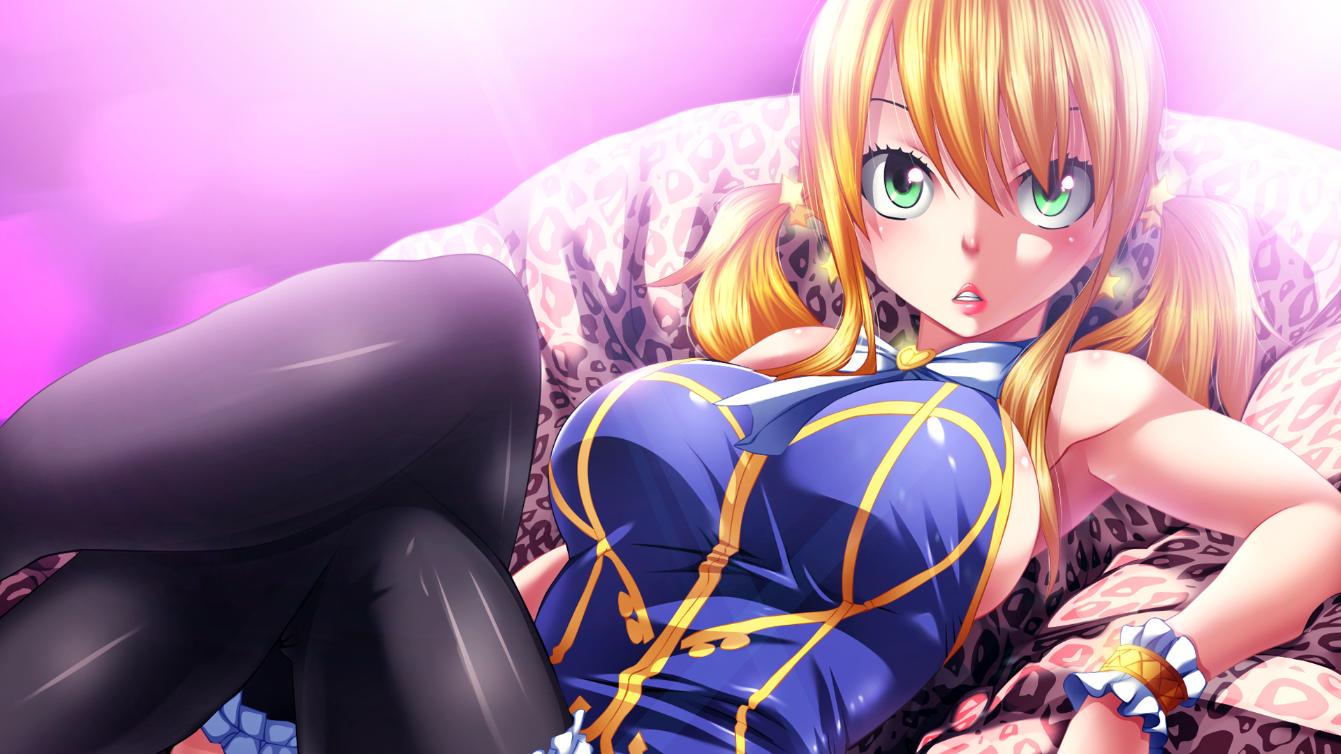 Wallpaper girl, blonde, lies, Lucy, Fairy Tail for mobile and desktop,  section прочее, resolution 1920x1080 - download