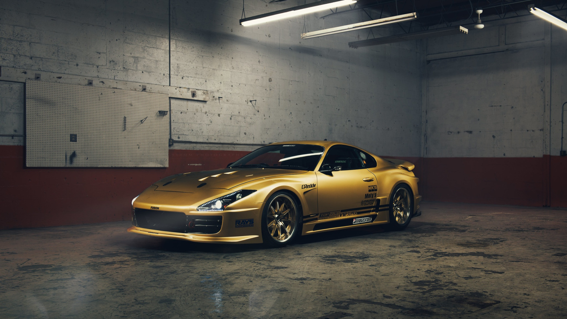 Download wallpaper Supra, Gold, Daytime Running Lights, section toyota ...