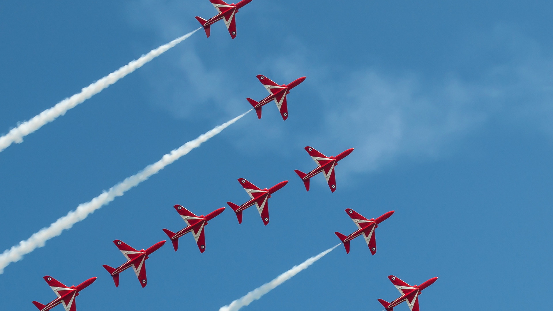 Download wallpaper Sky, Red Arrows, Eastbourne Airshow, section ...