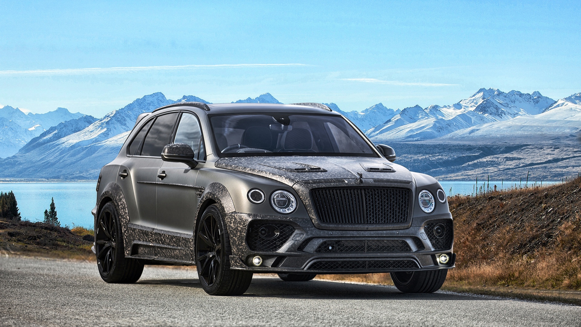 Download Wallpaper Bentley Bentley Crossover Mansory Bentayga