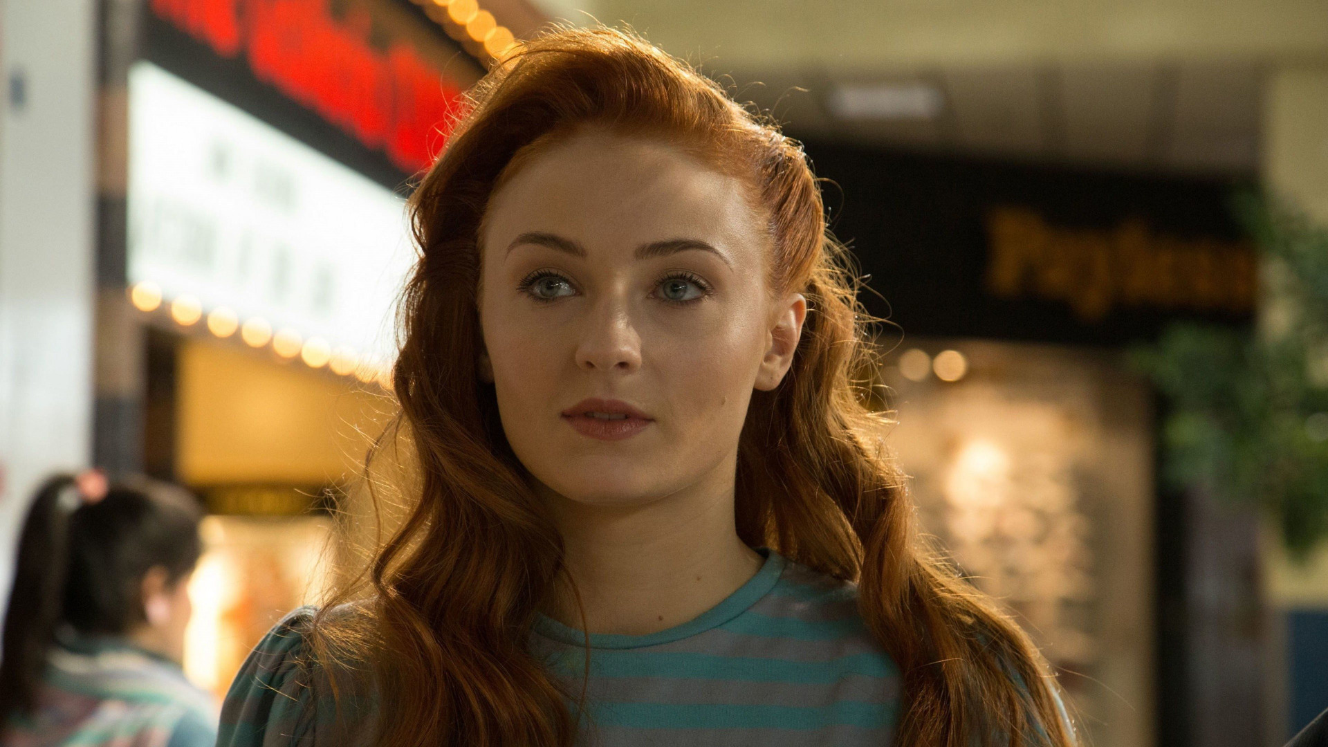 Download wallpaper red, Phoenix, X-Men, X-Men, Jean Grey, sophie turner