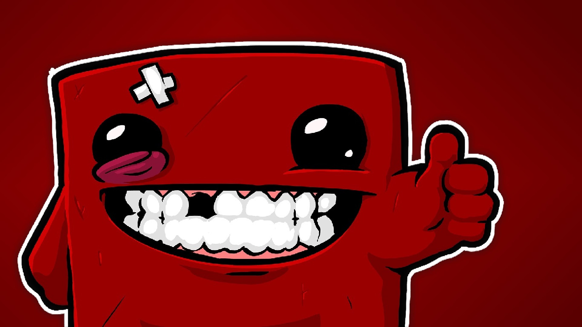 Wallpaper games, super meat boy, meat boy for mobile and desktop, section  игры, resolution 1920x1080 - download