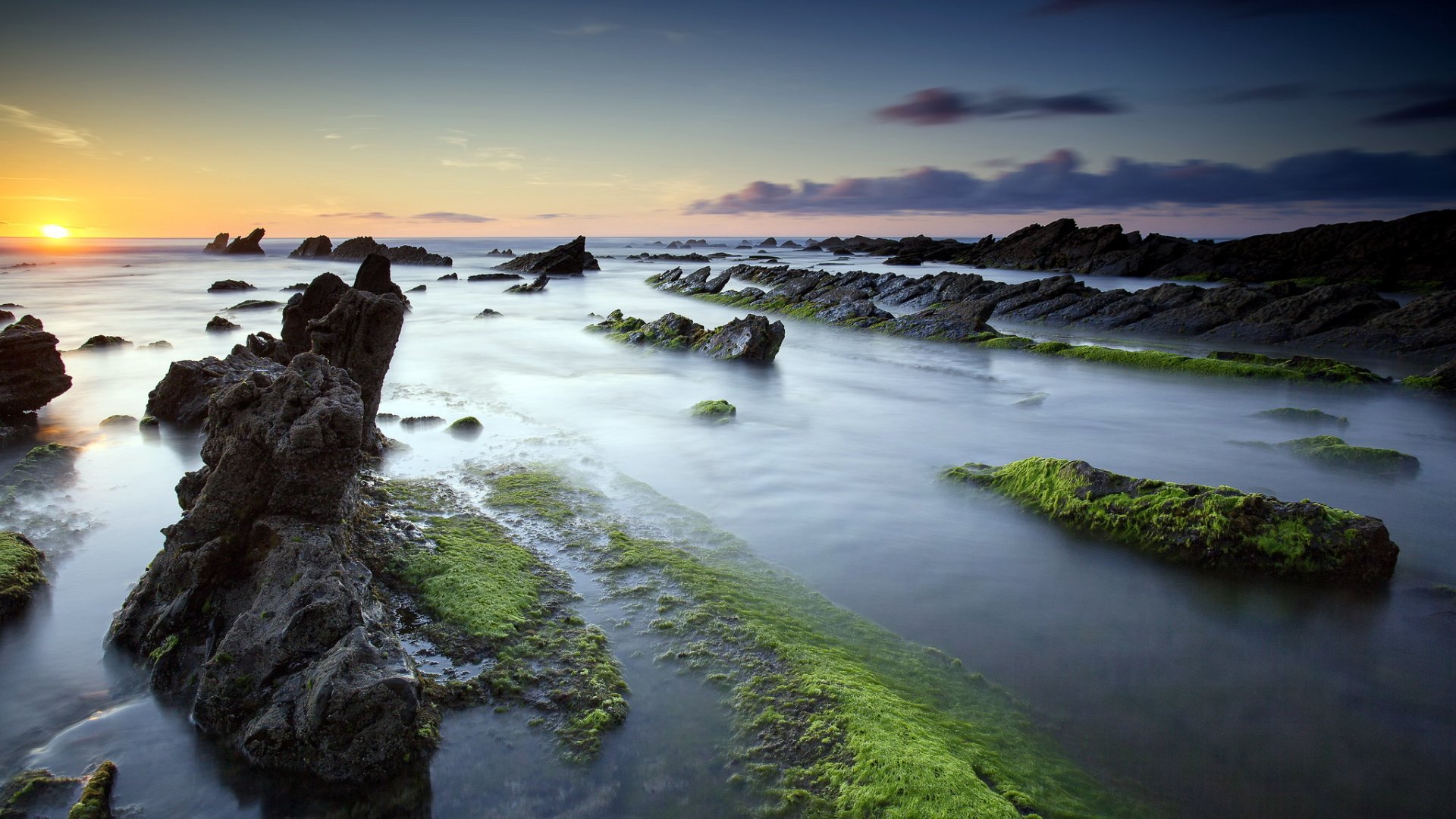 Playa Basque Download wallpaper sea, rocks, Spain, Basque Country, Playa de Barrika ...