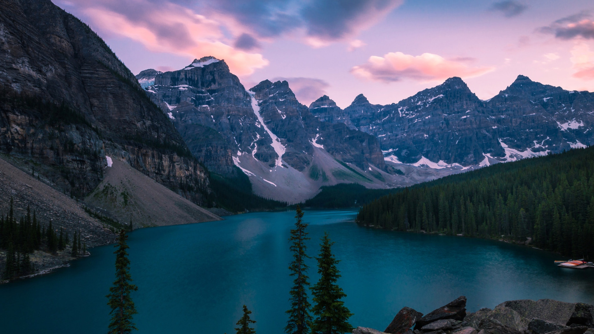 Download wallpaper forest, mountains, Park, Canada, Banff National park ...