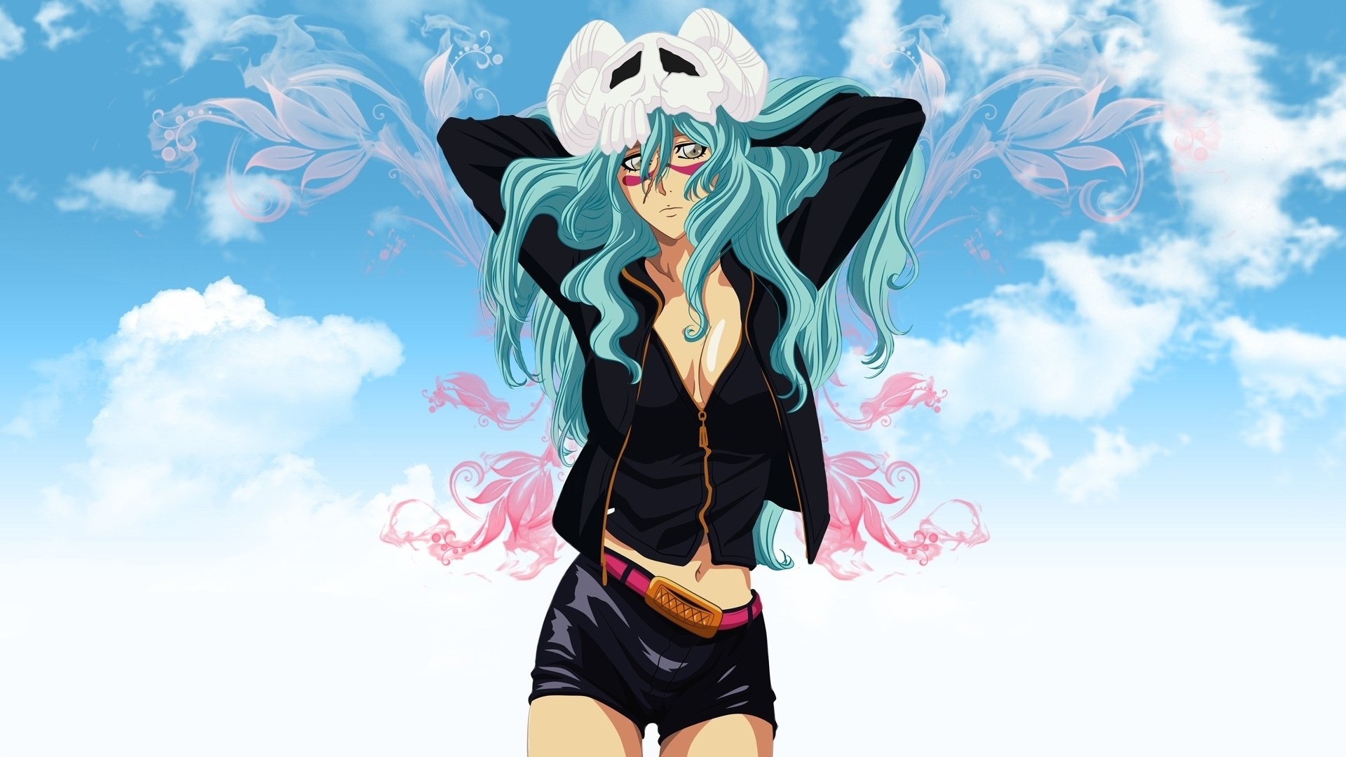 Download wallpaper the sky, Bleach, bleach, the arrancar, Nel, section  other in resolution 1920x1080