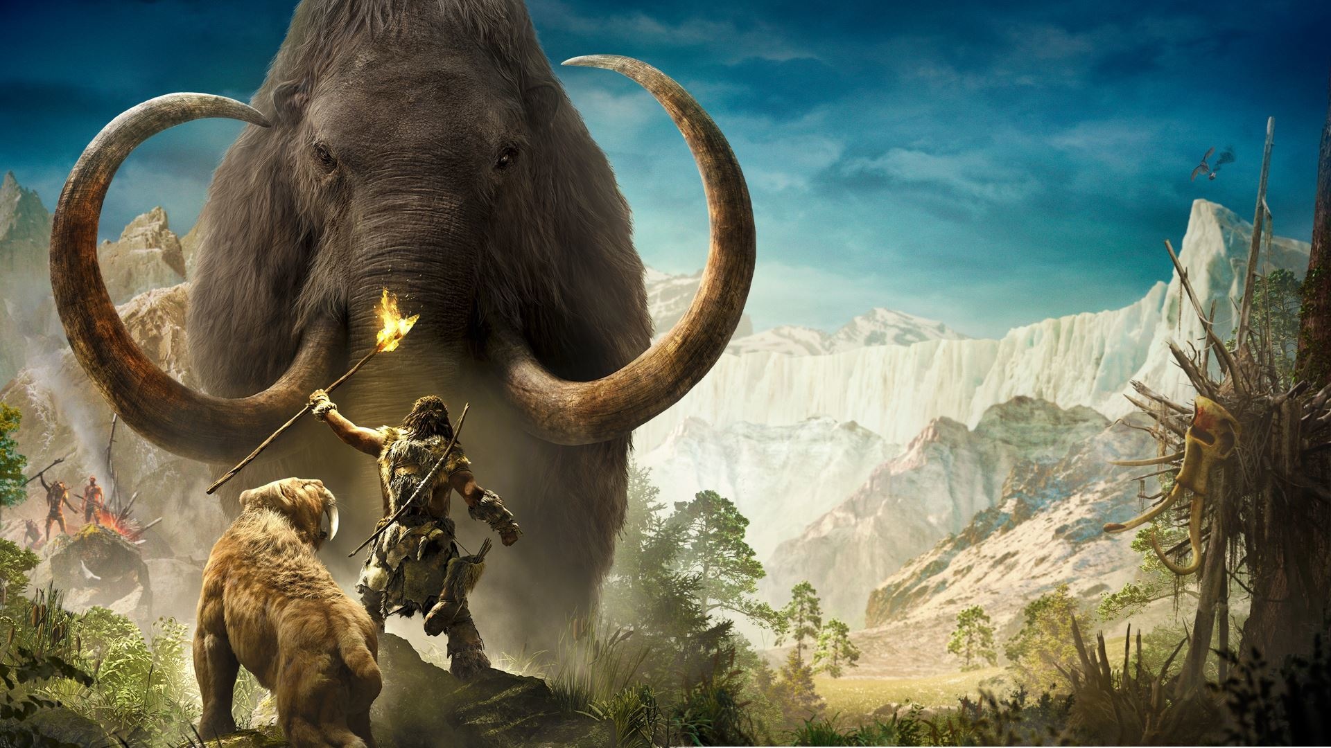 Wallpaper Far Cry Ubisoft Ubisoft Montreal Far Cry Primal for mobile and desktop section resolution 1920x1080 download