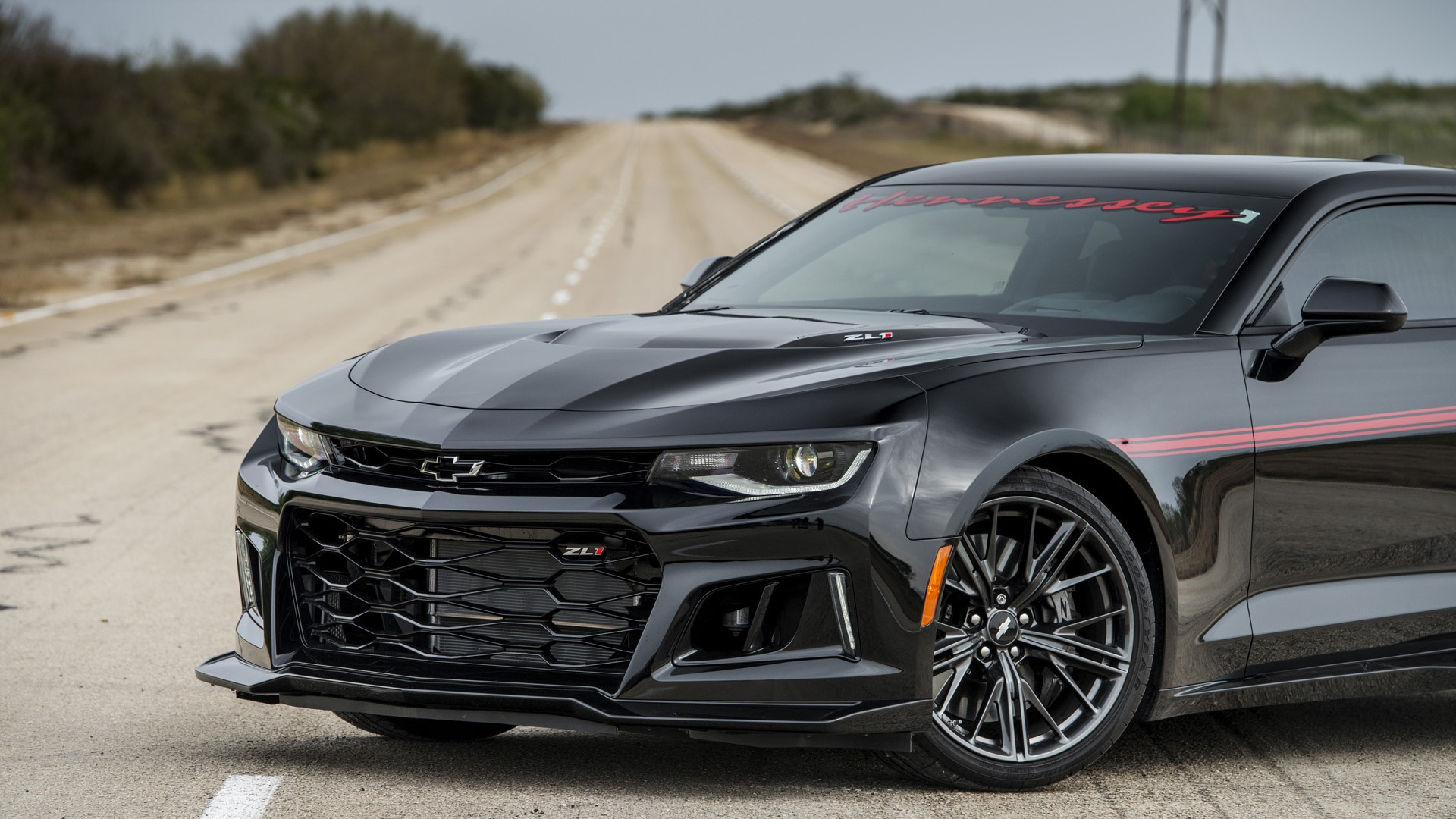 Download wallpaper Chevrolet, Camaro, black, close-up, muscle car ...