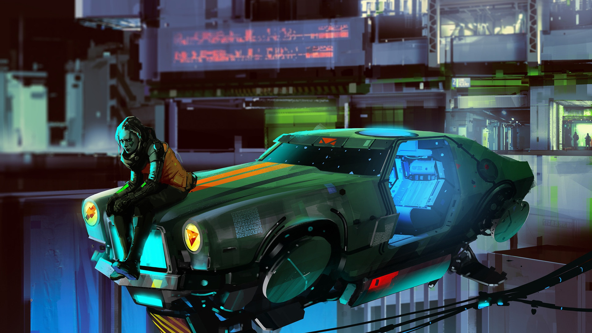 Cyberpunk 2077 Nissan Skyline