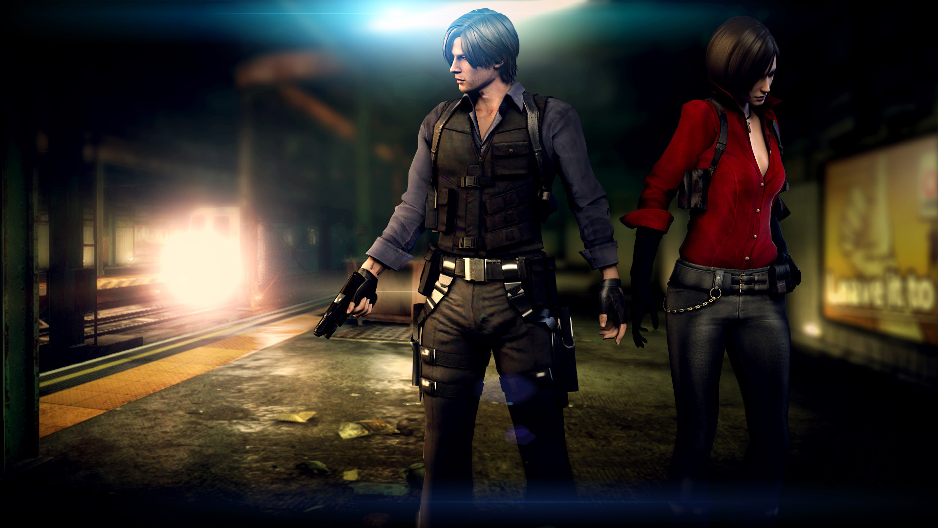 Leon Scott Kennedy / Ada Wong  Resident evil girl, Resident evil