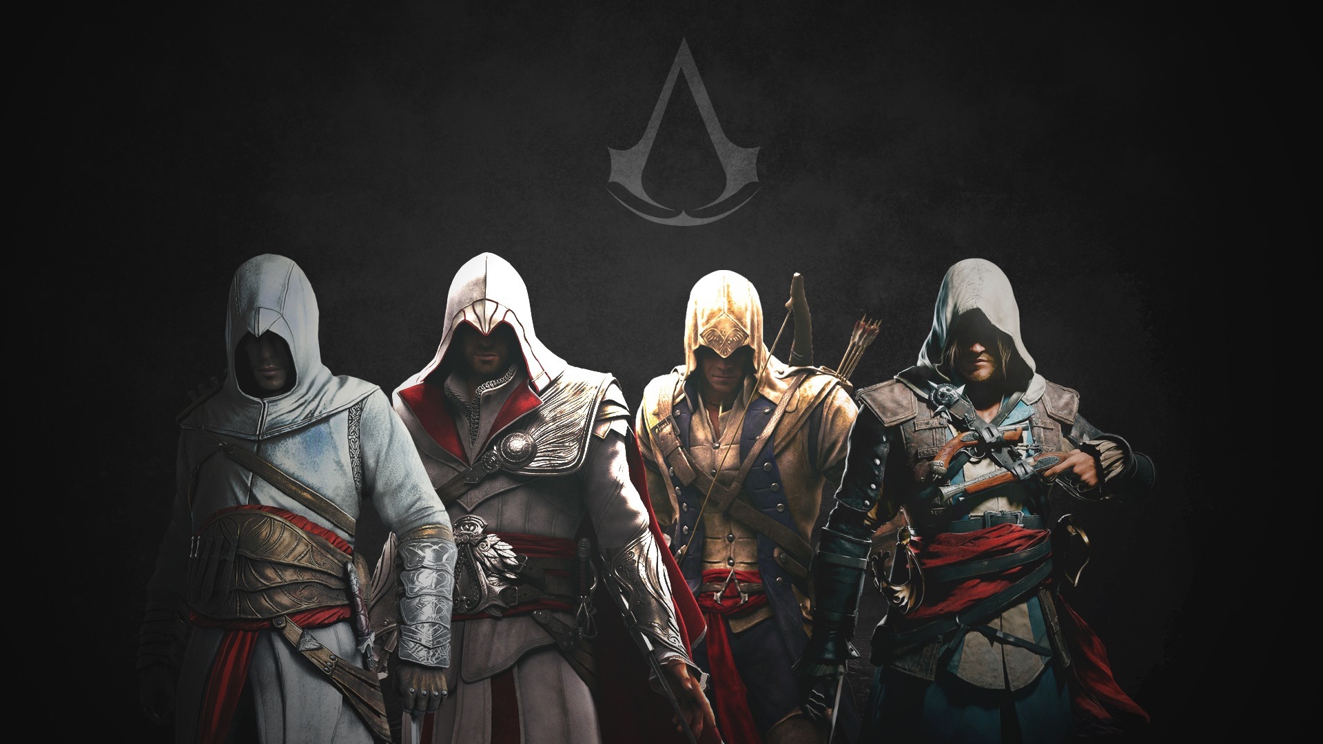 Download wallpaper Ezio, Assassin's Creed, Altair, Edward, Connor ...