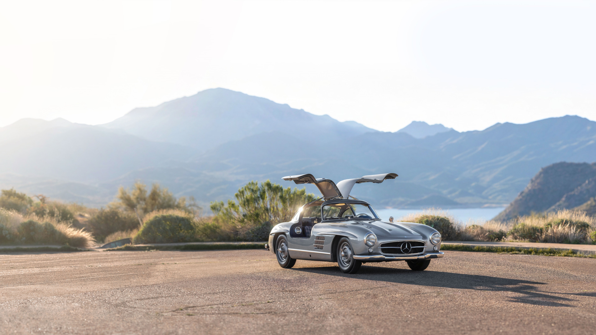 Download wallpaper Mercedes-Benz, 300SL, 1955, Mercedes-Benz 300 SL ...