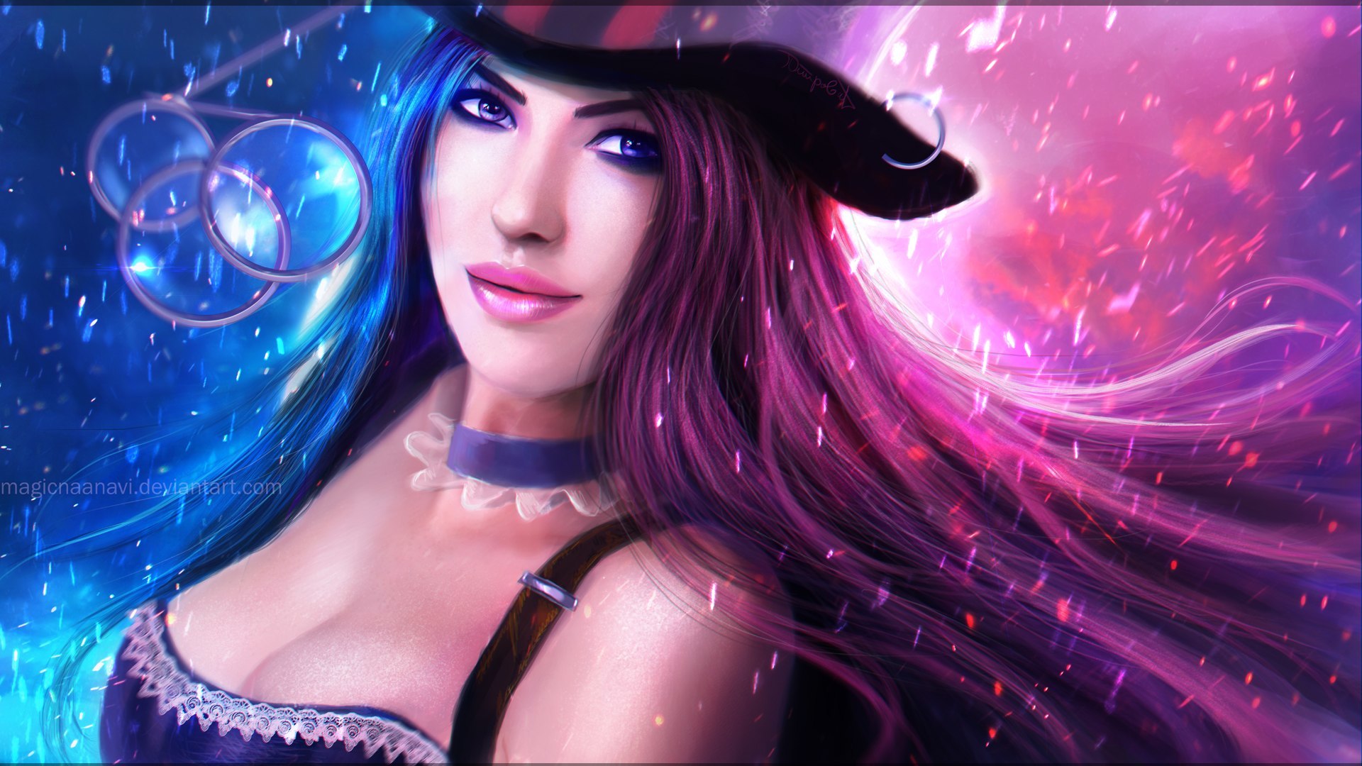 Wallpaper League of Legends, Caitlyn, LOL, League Of Legends, ADK, ADK,  Caitlin, LOL for mobile and desktop, section игры, resolution 1920x1080 -  download