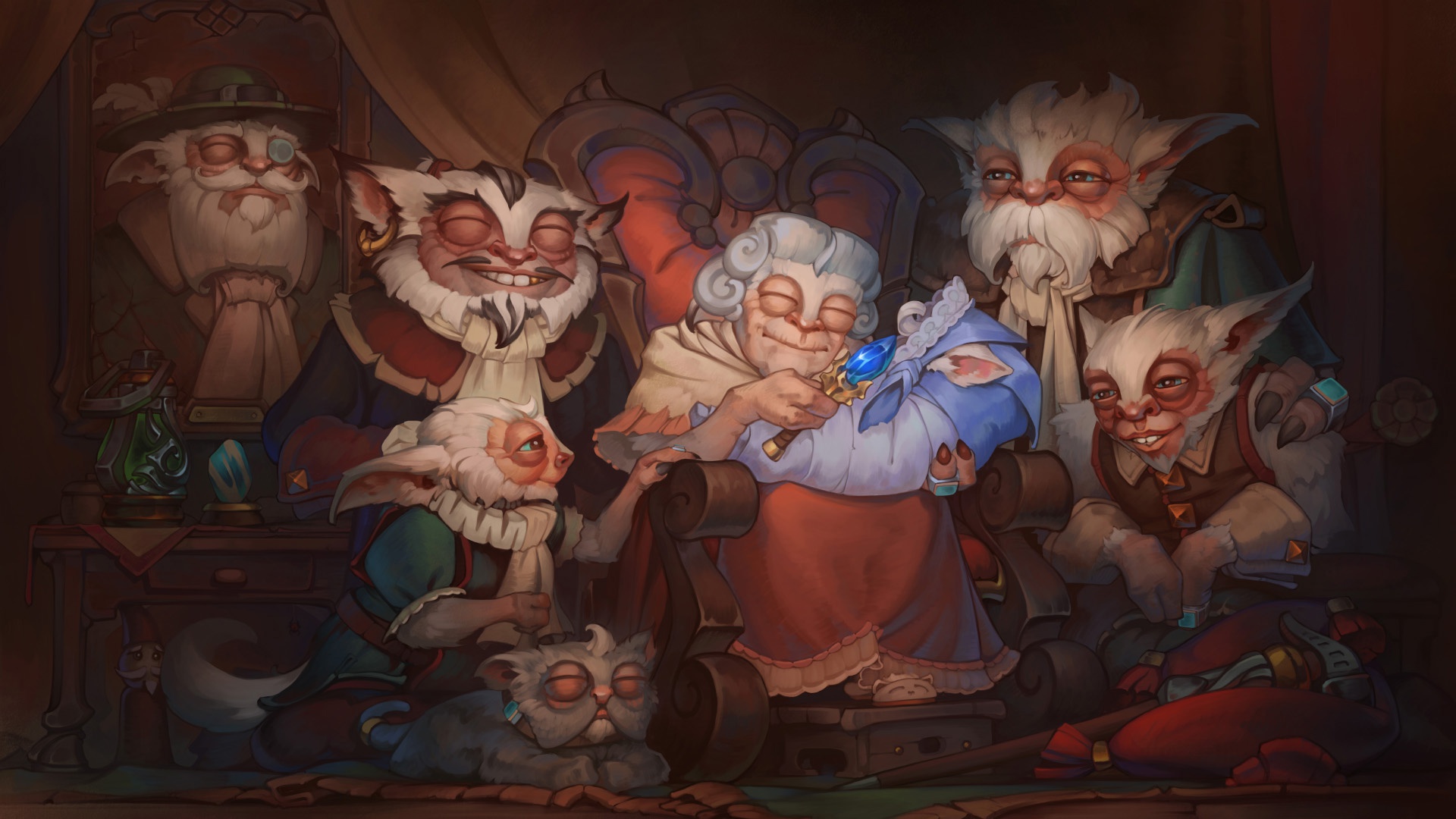 Vbgj Download wallpaper the game, fantasy, Family, DOTA2, Meepo, Values ...