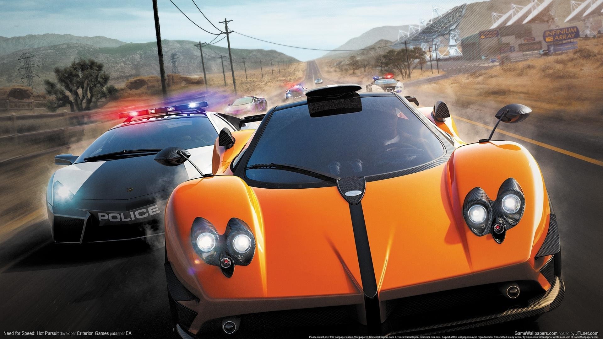 Wallpaper Race, NFS, Hot Pursuit, Lamborghini, Need For Speed, COP for  mobile and desktop, section игры, resolution 1920x1080 - download