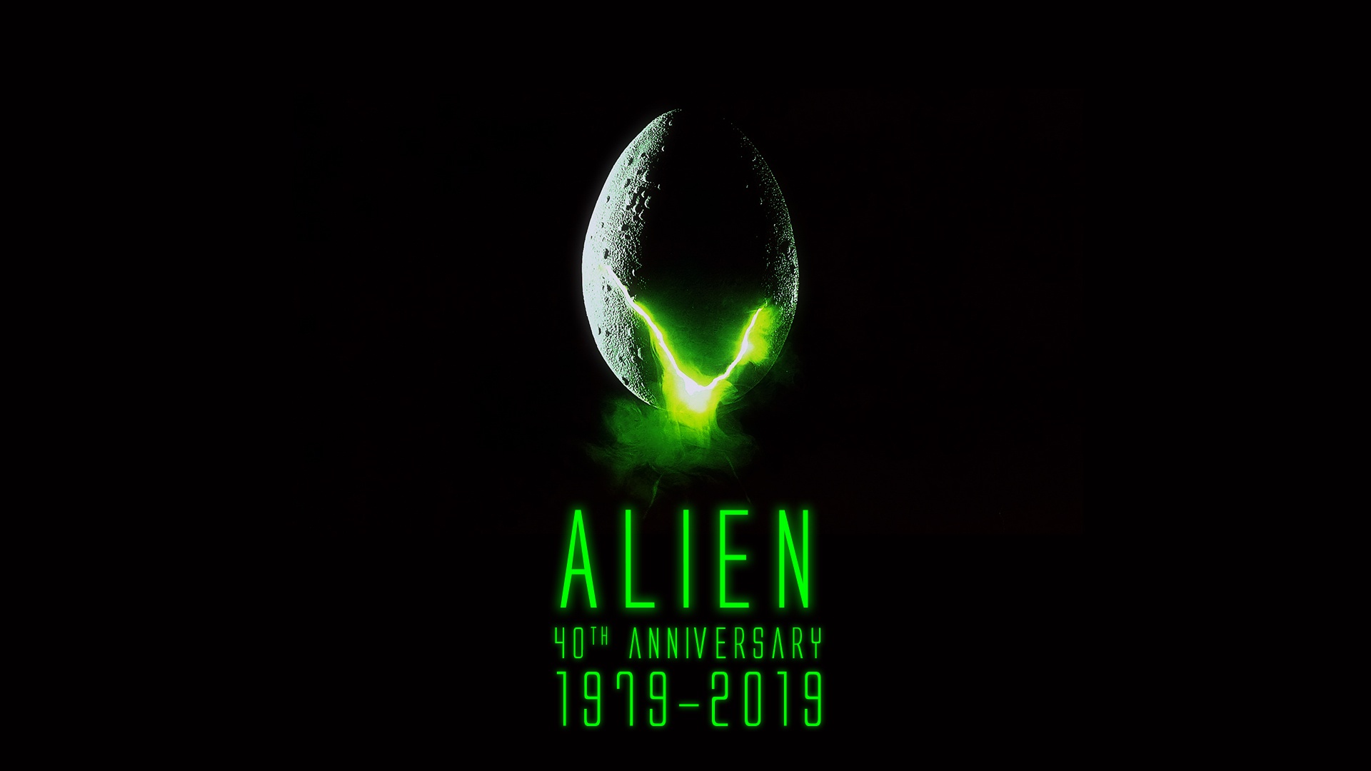 Download wallpaper Alien, 40th Anniversary, sci fi fiction, section ...