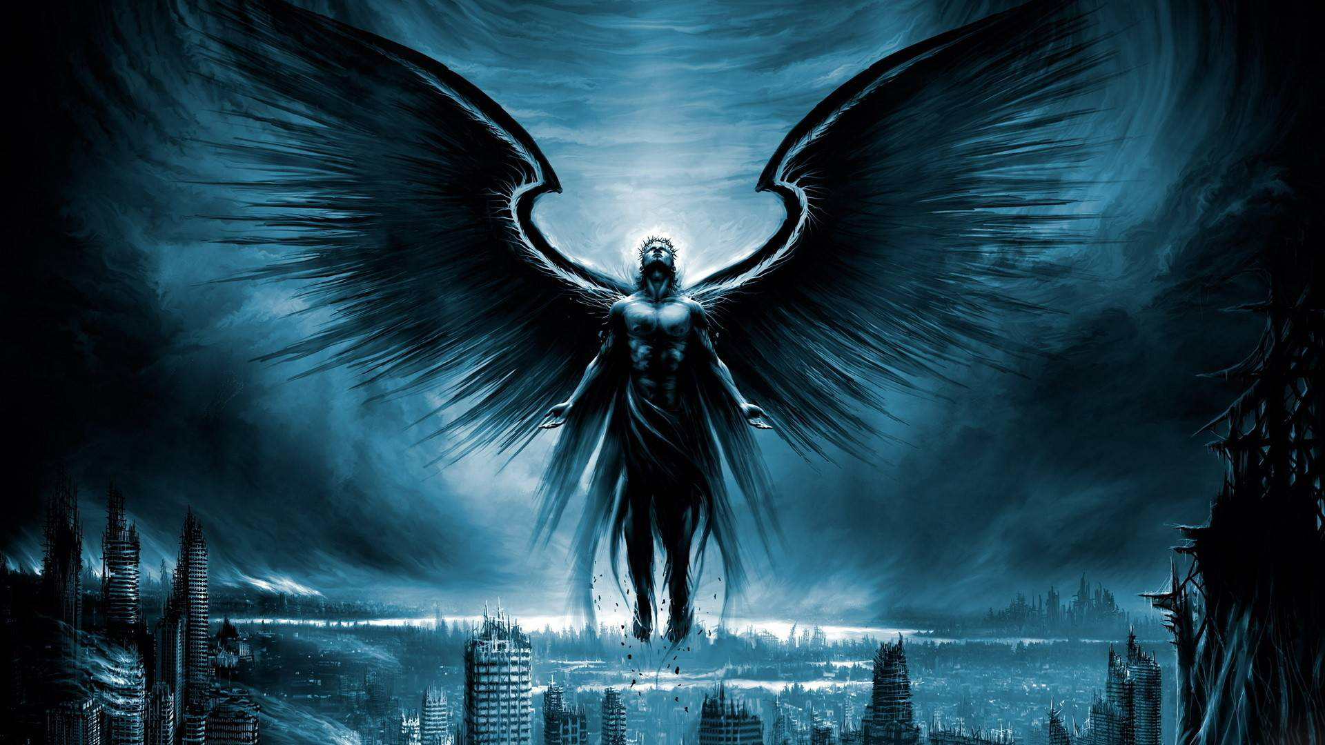 Wallpaper game, Angel, Lucifer for mobile and desktop, section игры,  resolution 1920x1080 - download