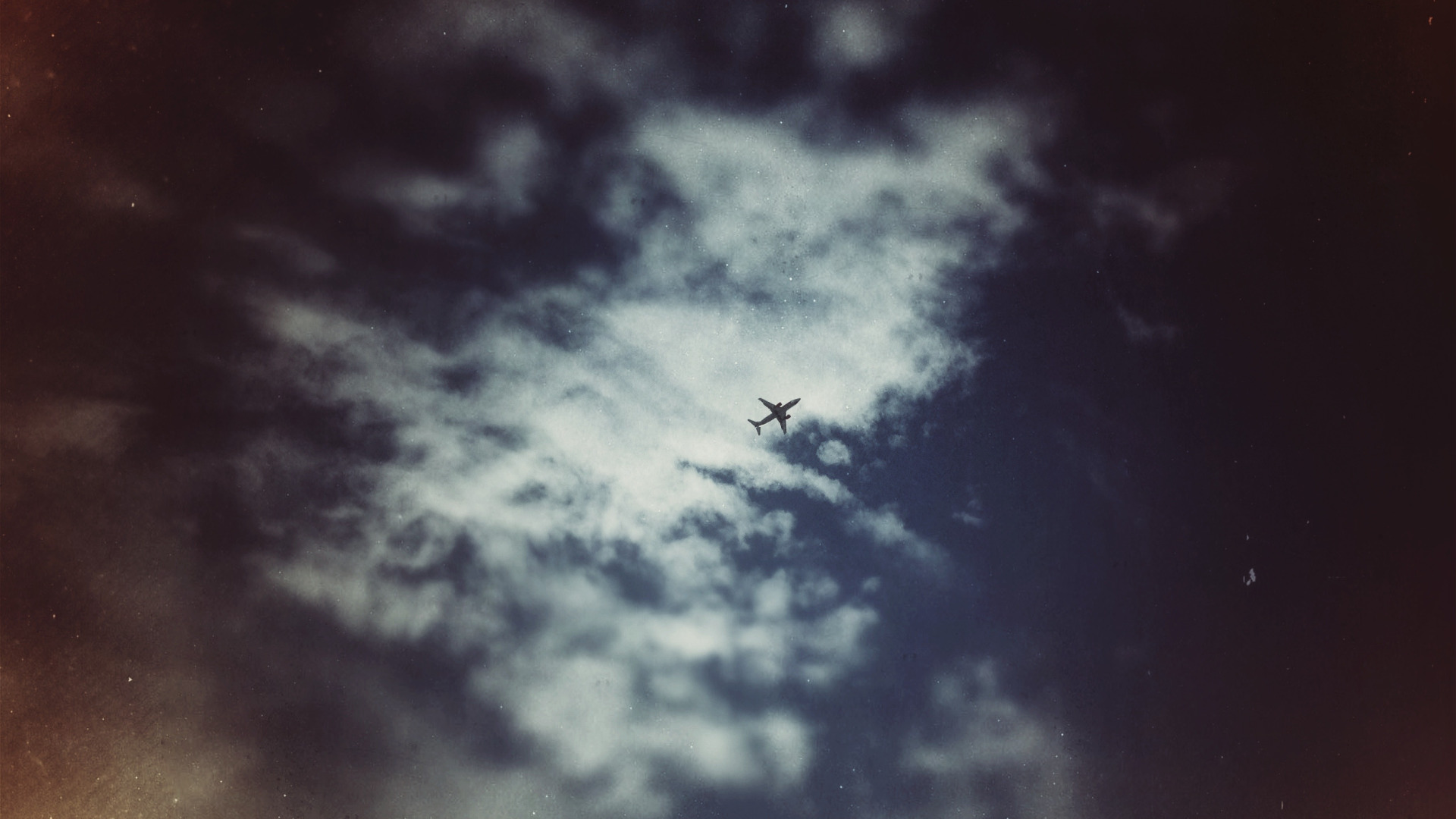 Download Wallpaper The Sky Clouds The Plane Sky Clouds Plane