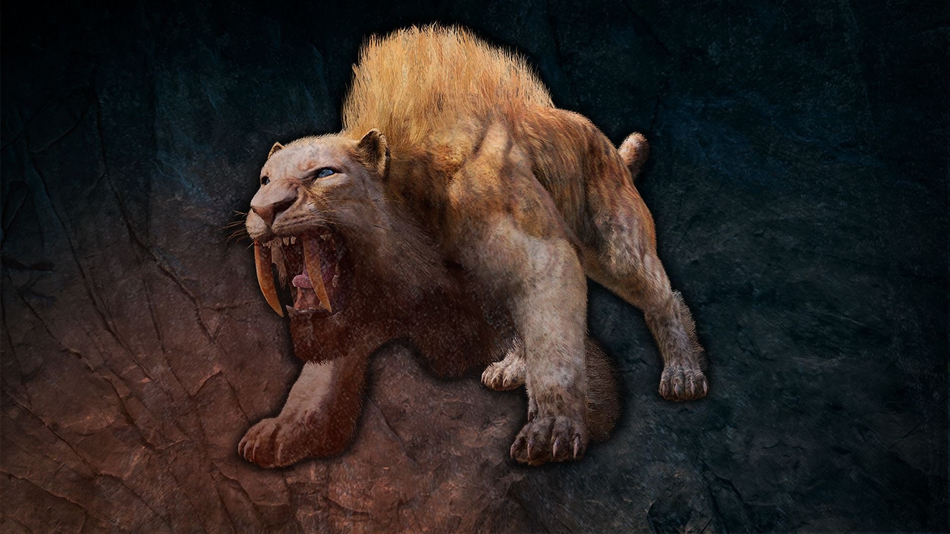 Smilodon (Smilodon) Saber-toothed …