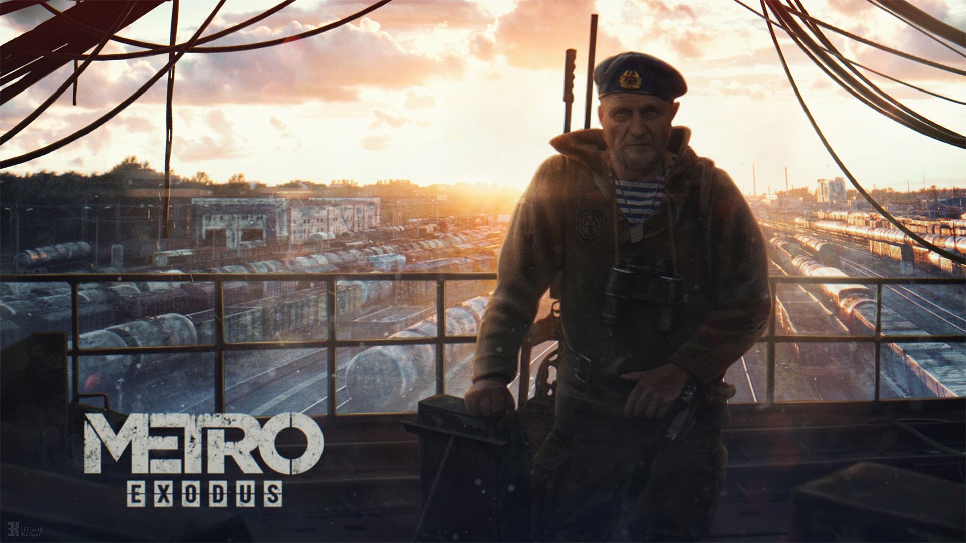 Download wallpaper art, Metro, 4A Games, Exodus, Metro: Exodus, Miller,  section games in resolution 1920x1080