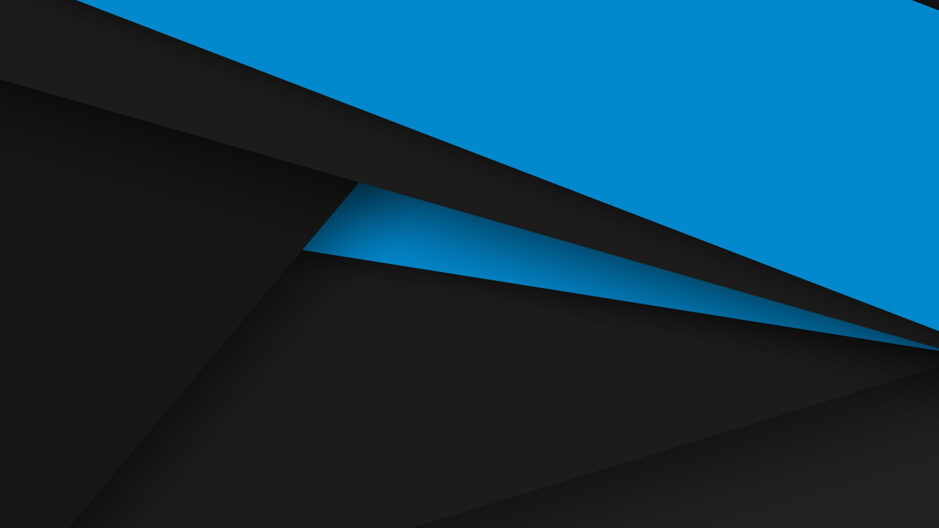 Download wallpaper line, blue, black, Android, geometry, section ...