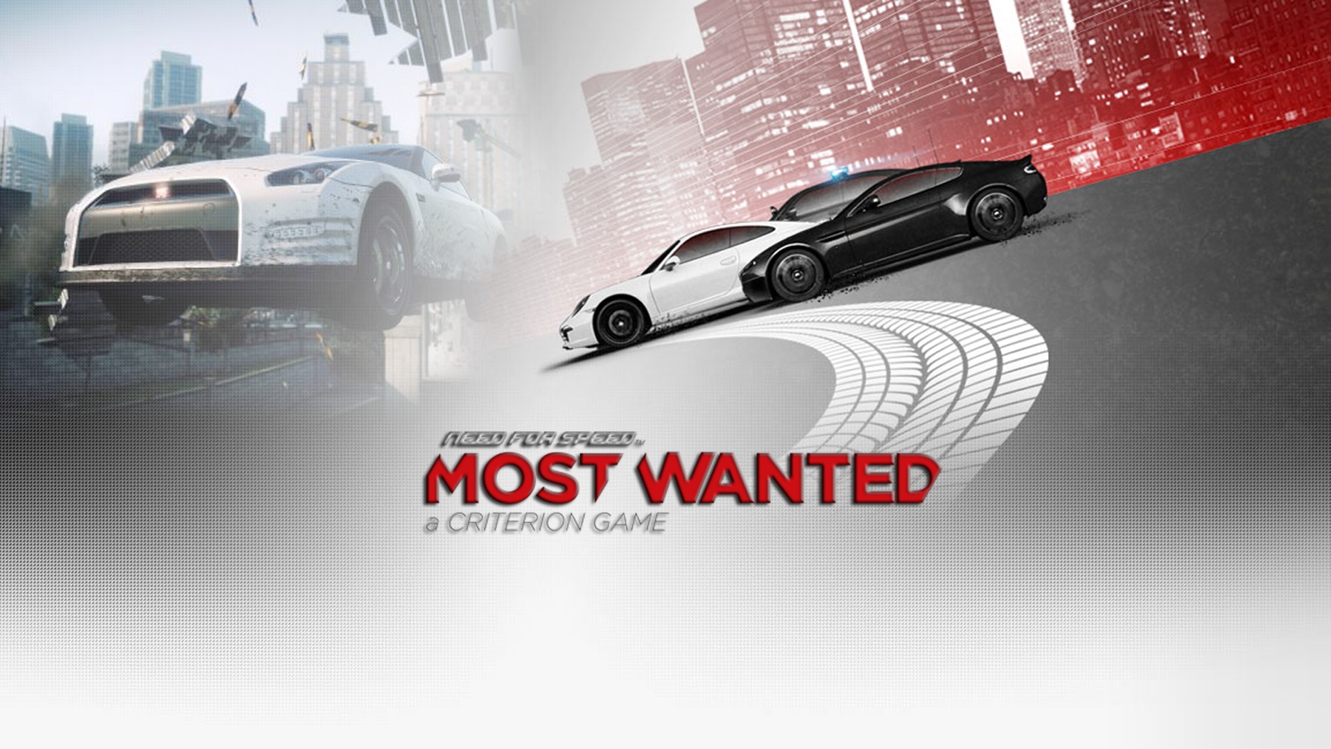 Wallpaper background, the inscription, race, need for speed most wanted 2  for mobile and desktop, section игры, resolution 1920x1080 - download