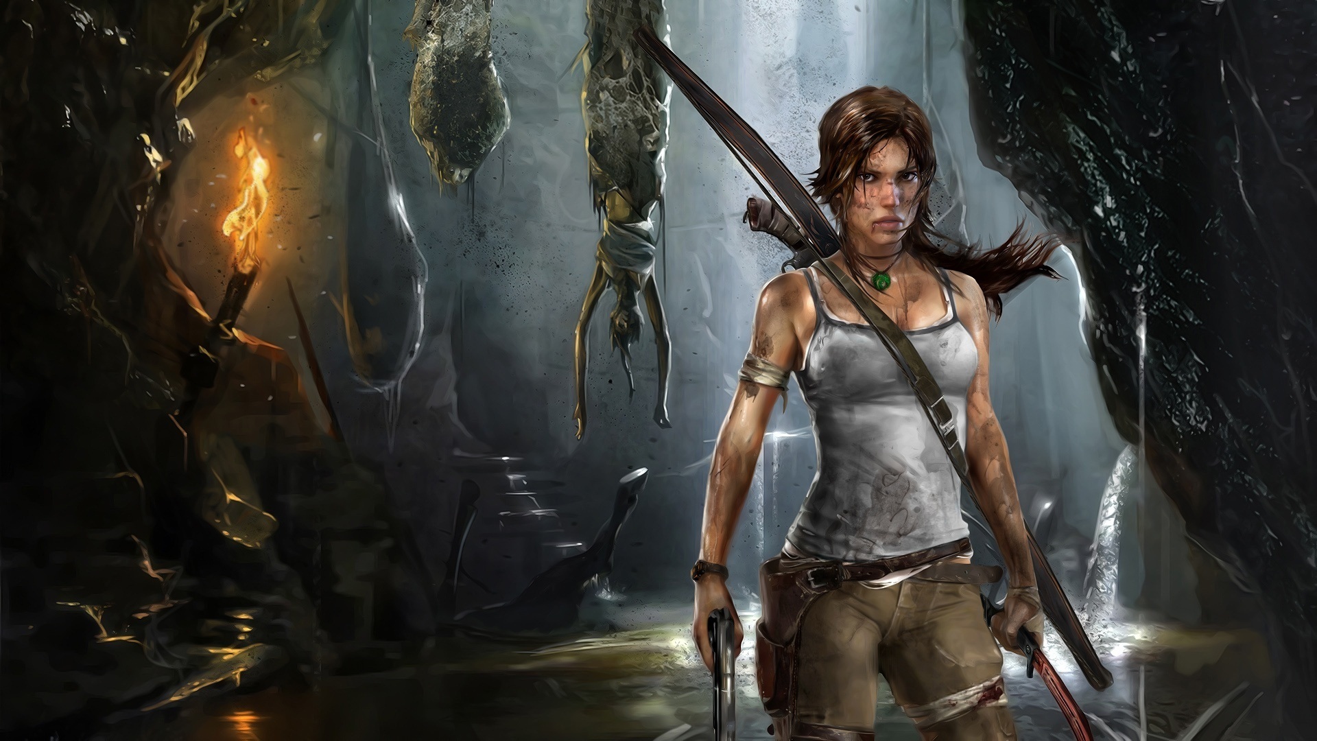 Wallpaper the game, tomb raider, Lara Croft, Lara Croft for mobile and  desktop, section игры, resolution 1920x1080 - download