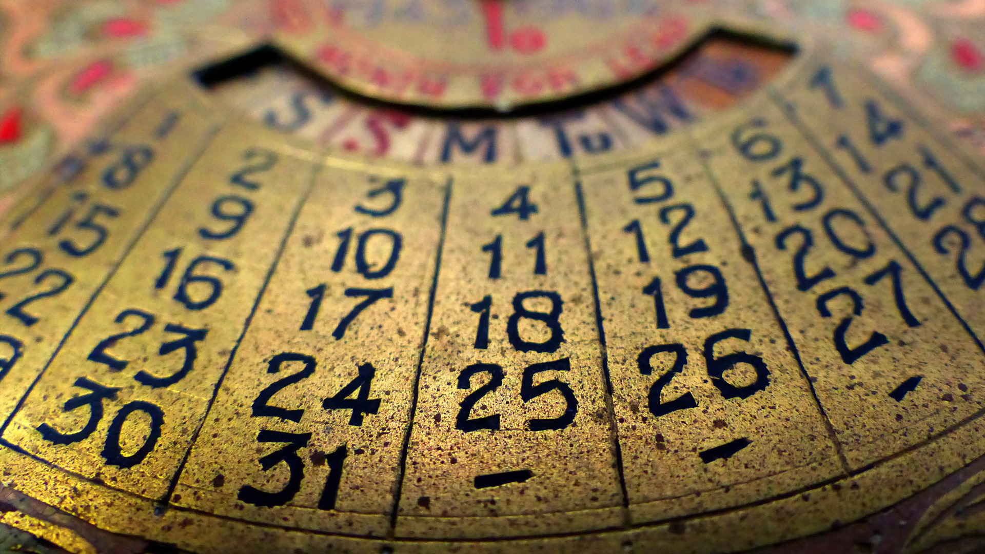 Download wallpaper vintage numbers technology around the house
