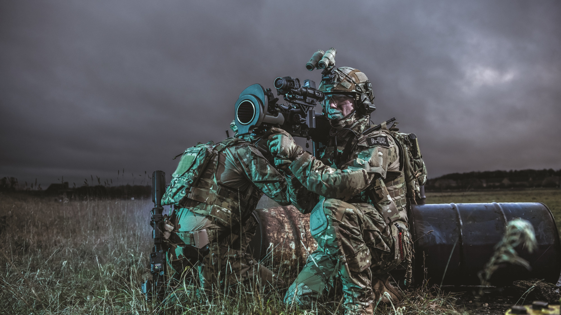 Download wallpaper You can, Soldiers, Anti-tank weapon, Carl Gustaf ...