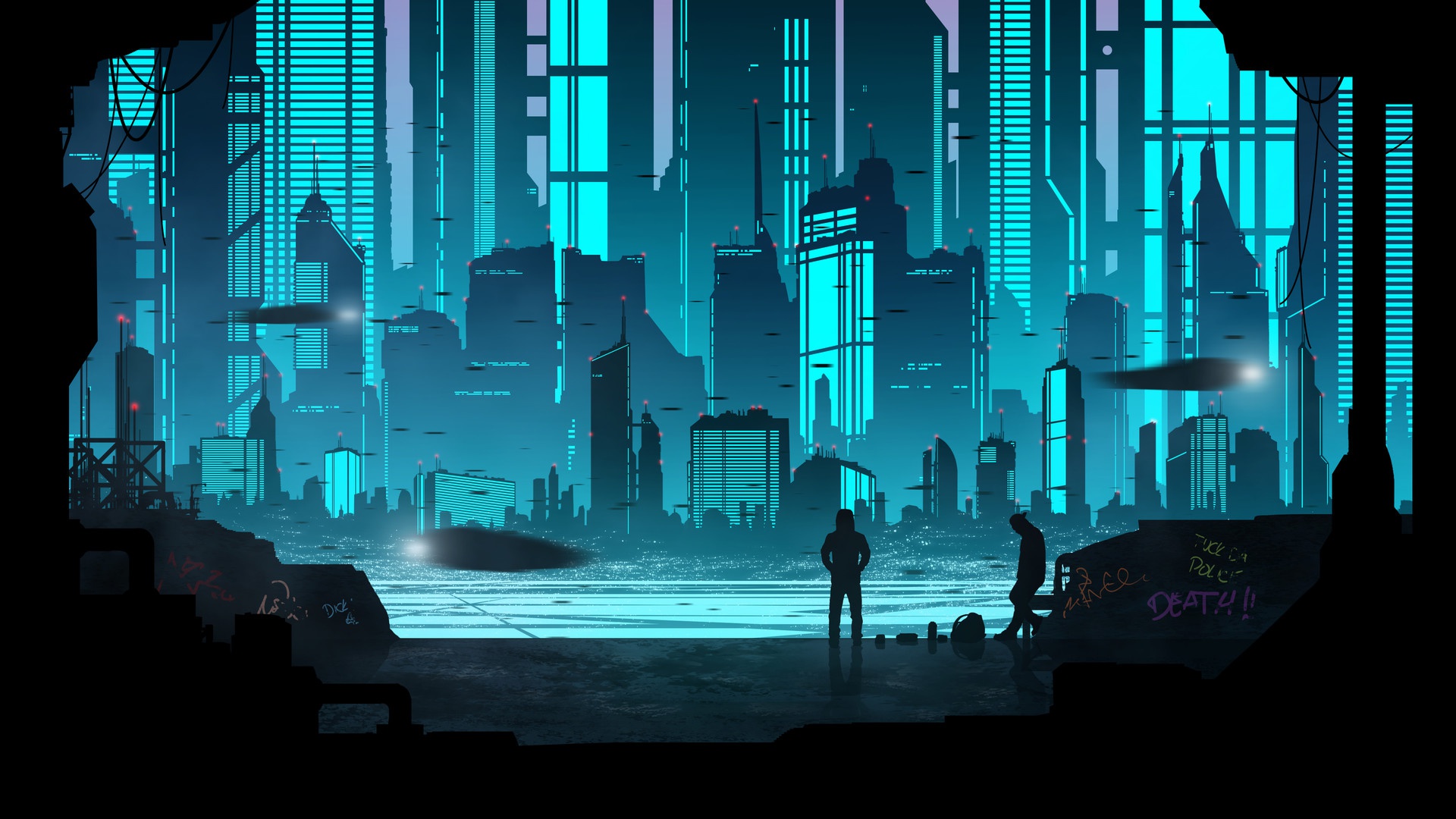 Future art. Future City Art Cyberpunk неон. Киберпанк город вектор. Киберпанк фон. Фон будущего.