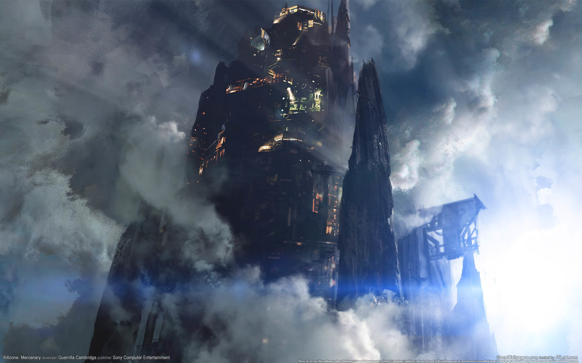 Download wallpaper the sky, clouds, the city, building, Killzone ...