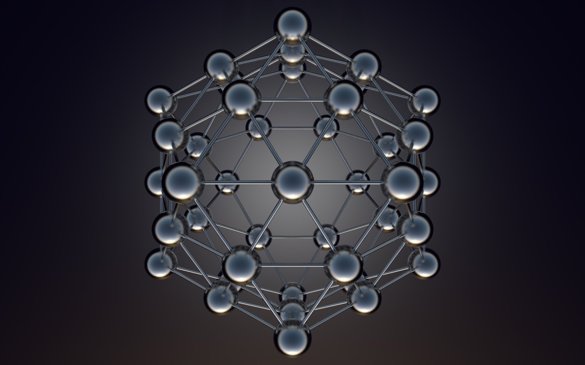 Download wallpaper balls, background, design, model, atom, section ...