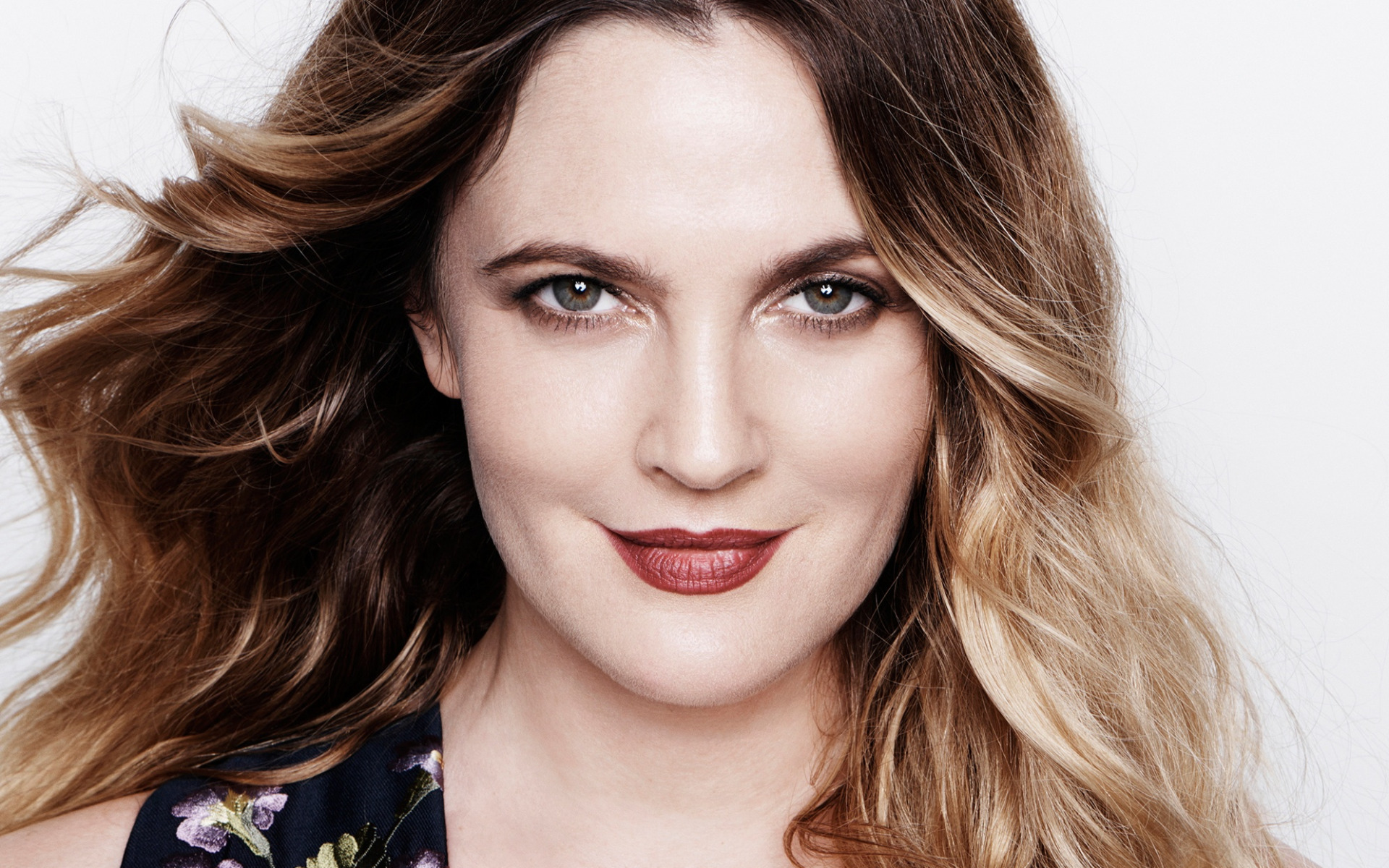 Download Wallpaper Smile Actress Drew Barrymore Section Girls In