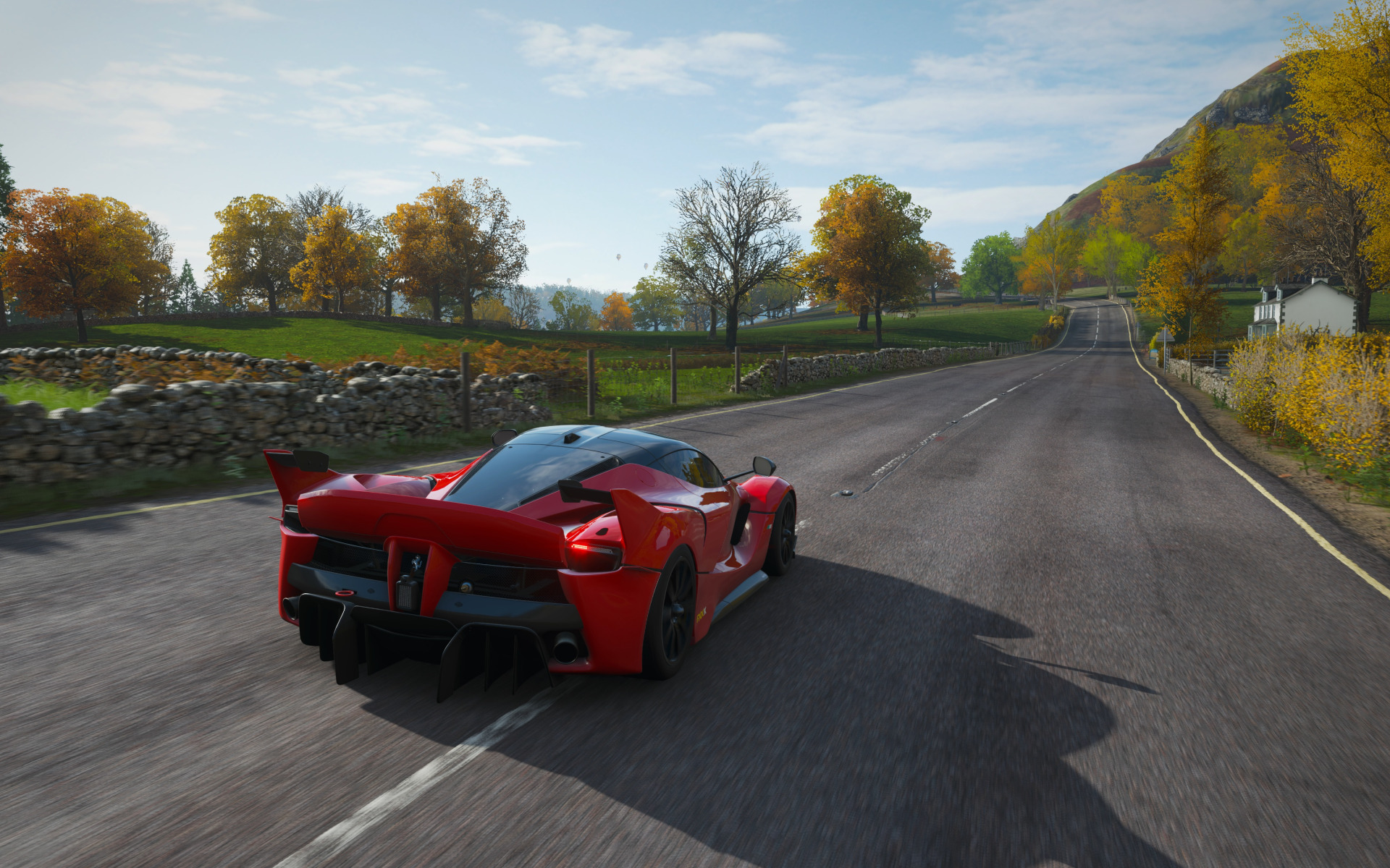 Download wallpaper ferrari, autumn, forza, hypercar, forza horizon 4 ...