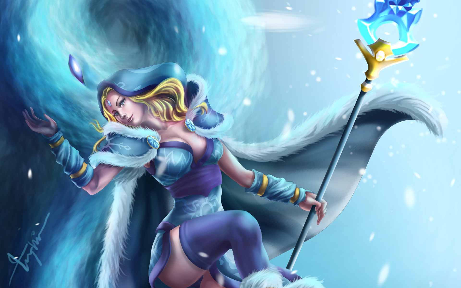 Crystal maiden dota by фото 8