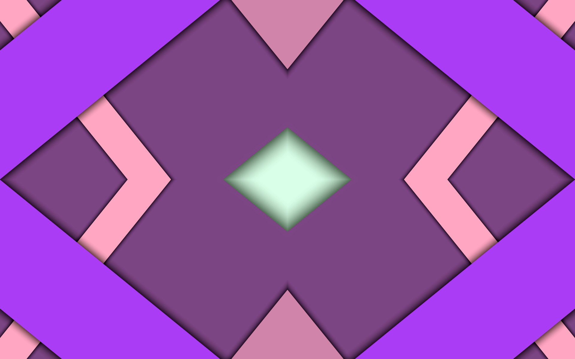 Symmetrical Rombus Download wallpaper triangles, rhombus, symmetry, section abstraction in ...