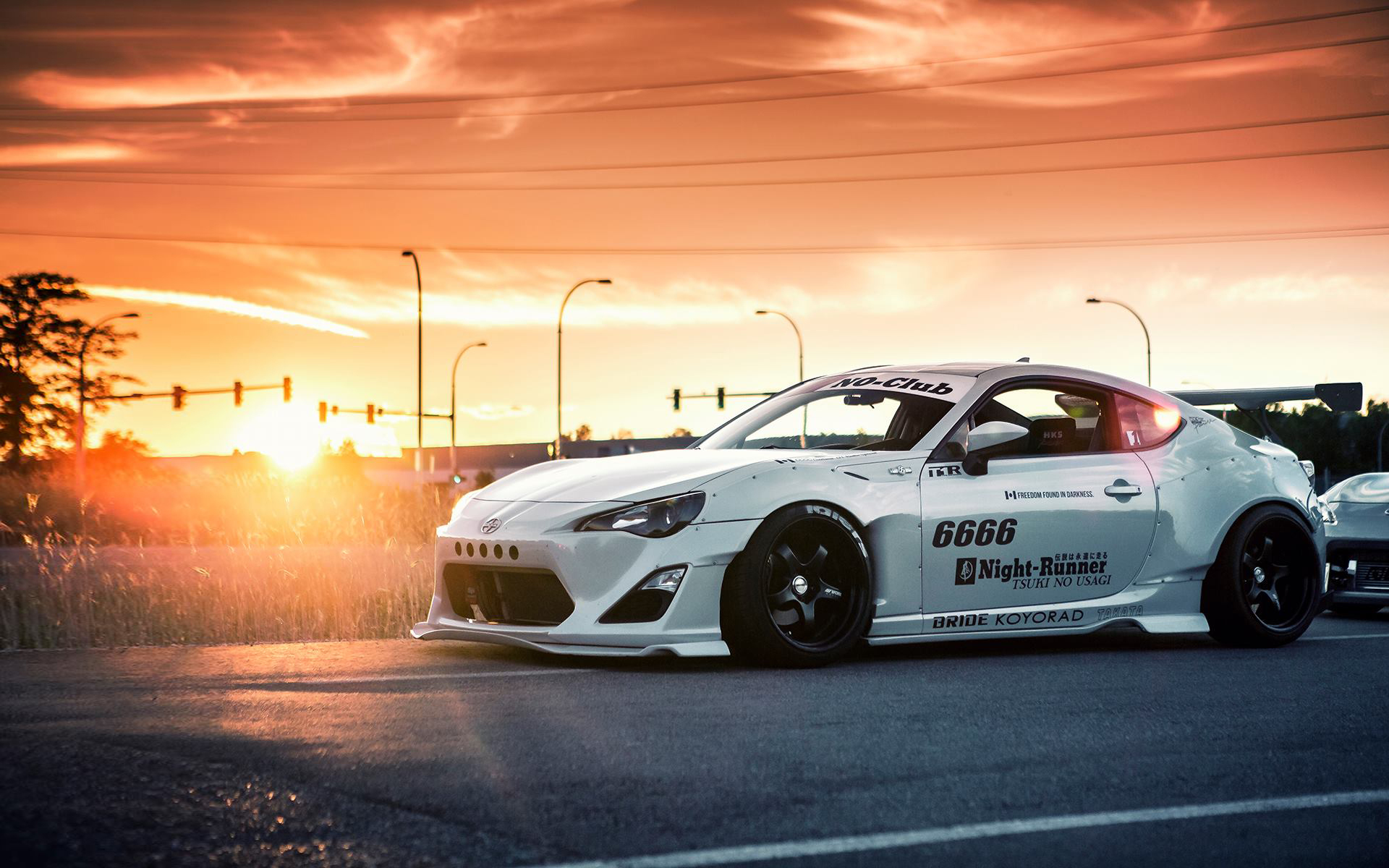 toyota 86 wallpaper white