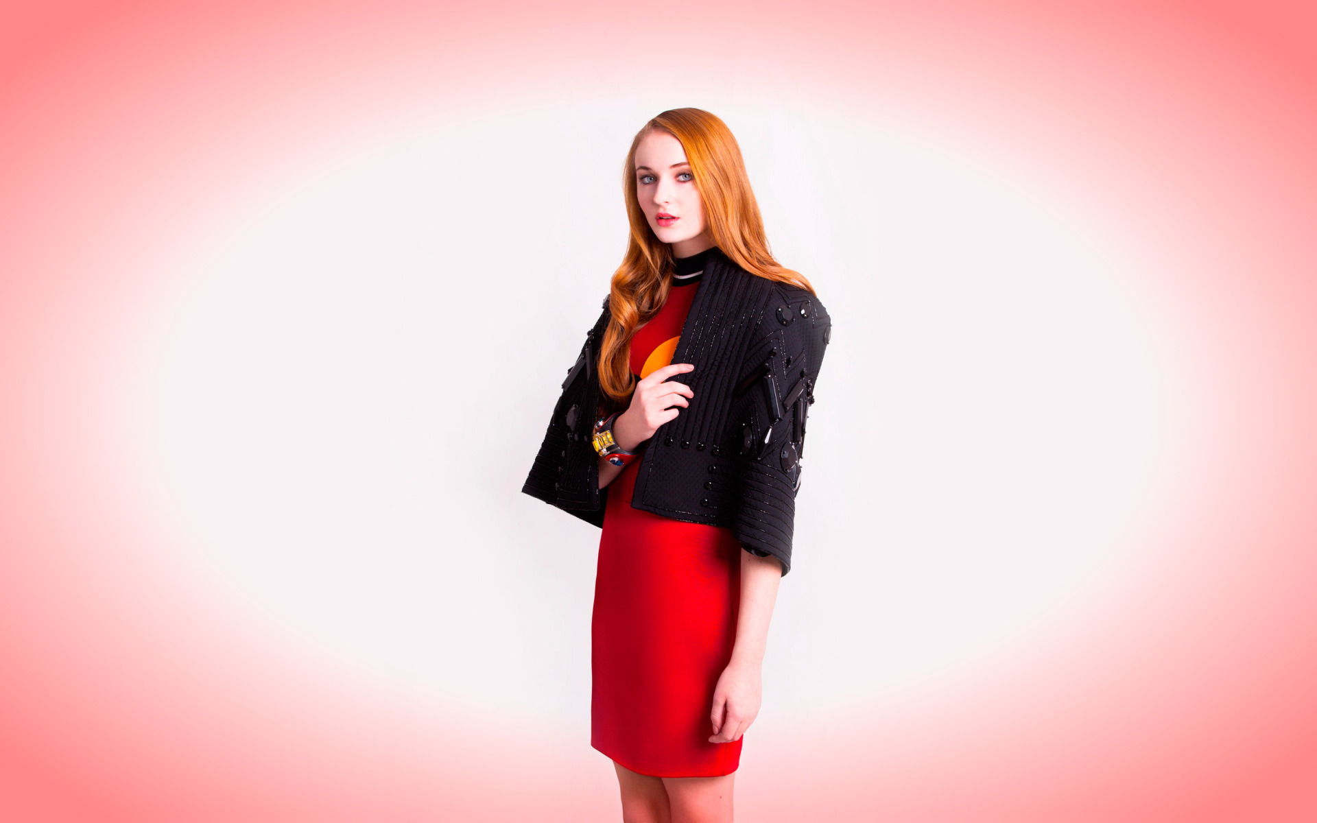 Download wallpaper photoshoot, Sophie Turner, Vanity, section girls in ...