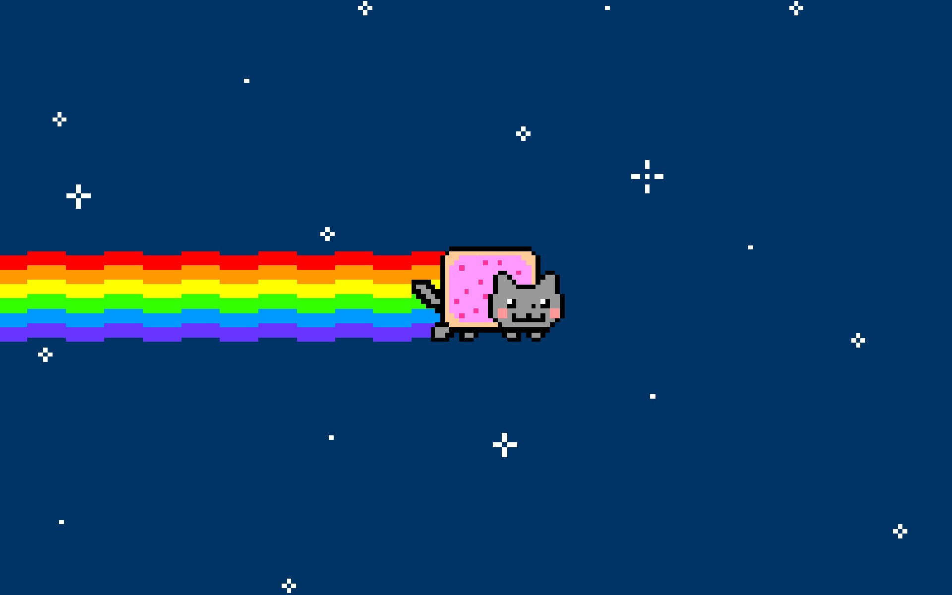 Wallpaper nyan-cat, nyan, psychedelia for mobile and desktop, section  стиль, resolution 1920x1200 - download