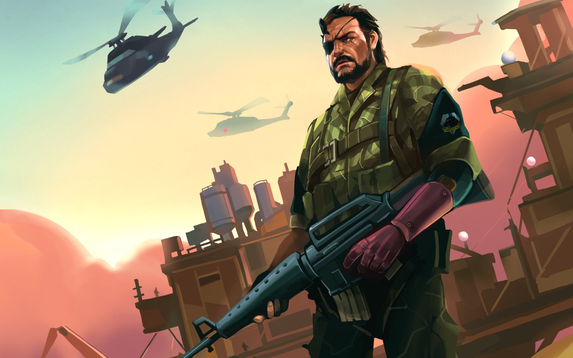 Mgs Famas Download wallpaper metal gear solid, Jack, Naked Snake, mgs, Big Boss ...