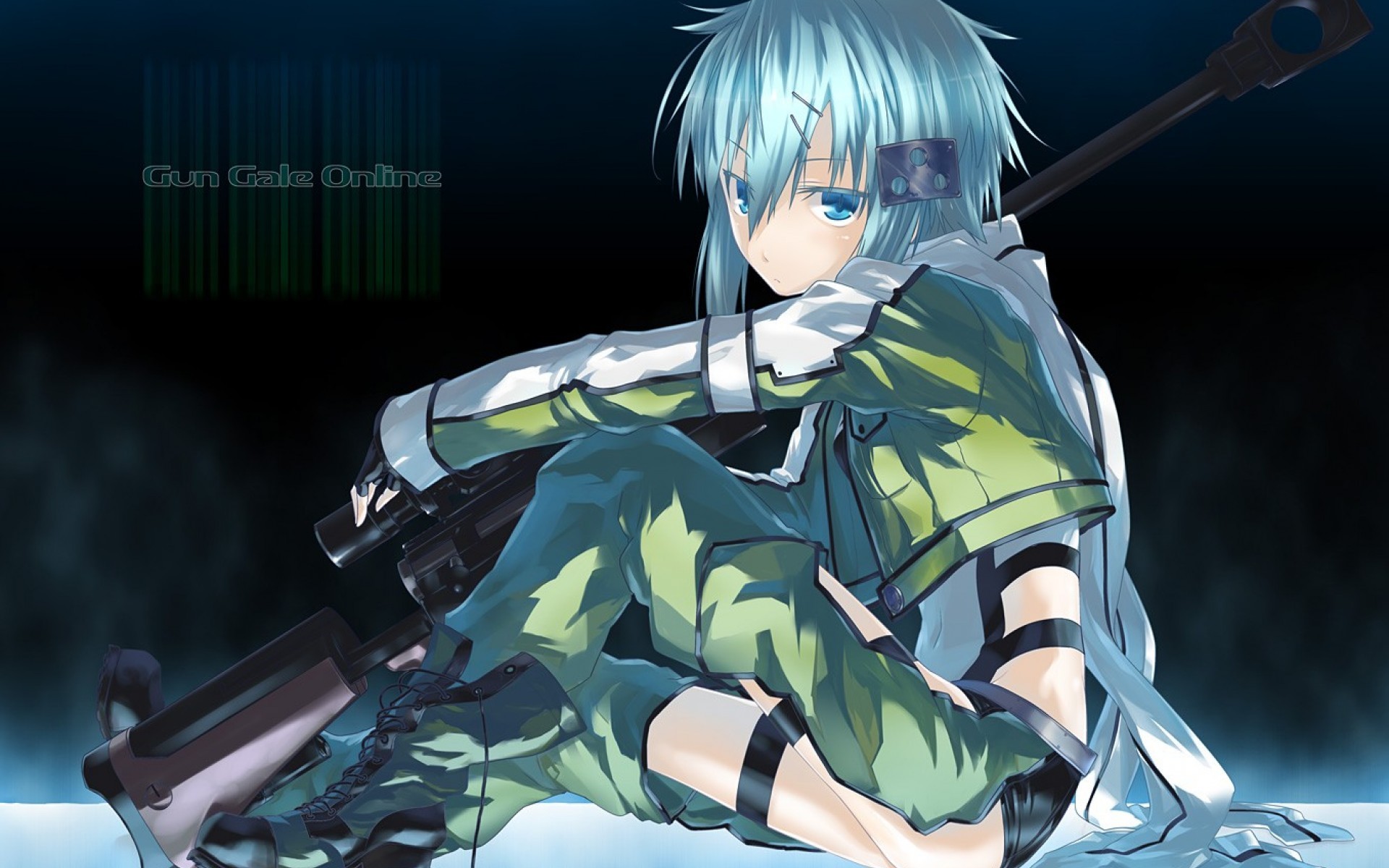 Wallpaper girl, weapons, anime, art, sword art online, sao for mobile and  desktop, section сёдзё, resolution 1920x1200 - download