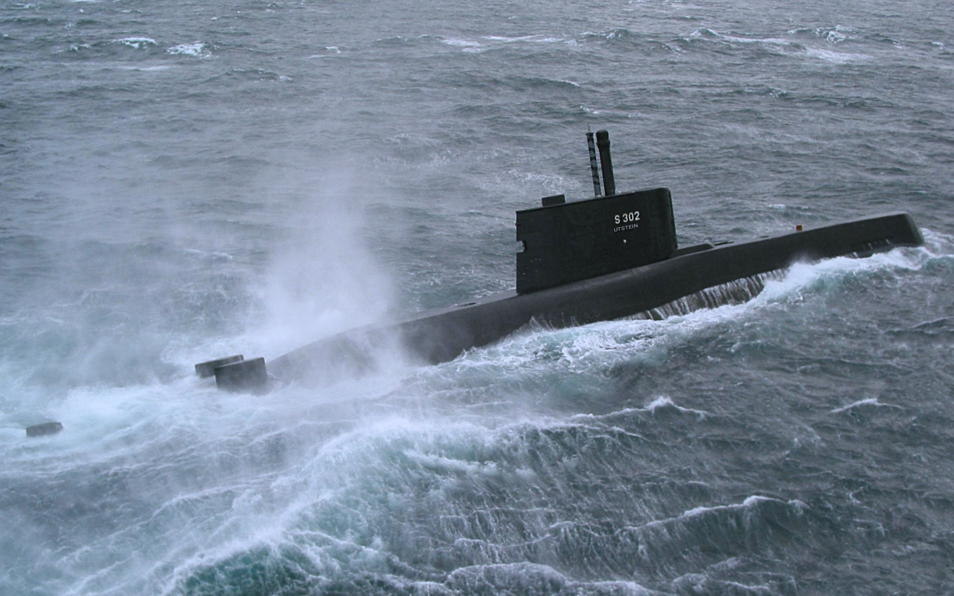 Download wallpaper Norway, submarine, diesel, Utstein, section weapon ...