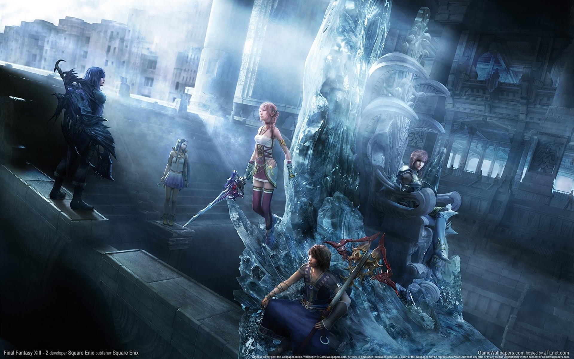 Wallpaper Final Fantasy, the throne, Square Enix, final fantasy, Final  Fantasy XIII-2, XIII-2 for mobile and desktop, section игры, resolution  1920x1200 - download