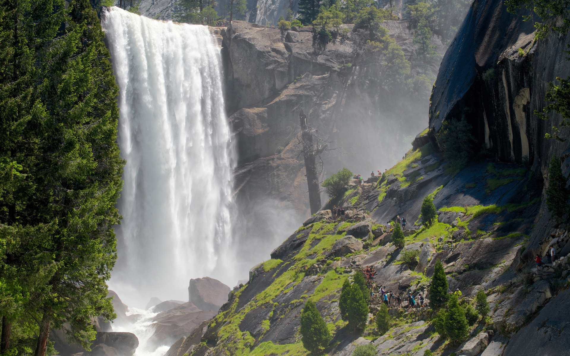 Waterfall mountains. Каскад водопад Йосемити. Водопад Невада в Йосемити. Водопад Текелю горный Алтай. Водопад Вернал, Калифорния, США.