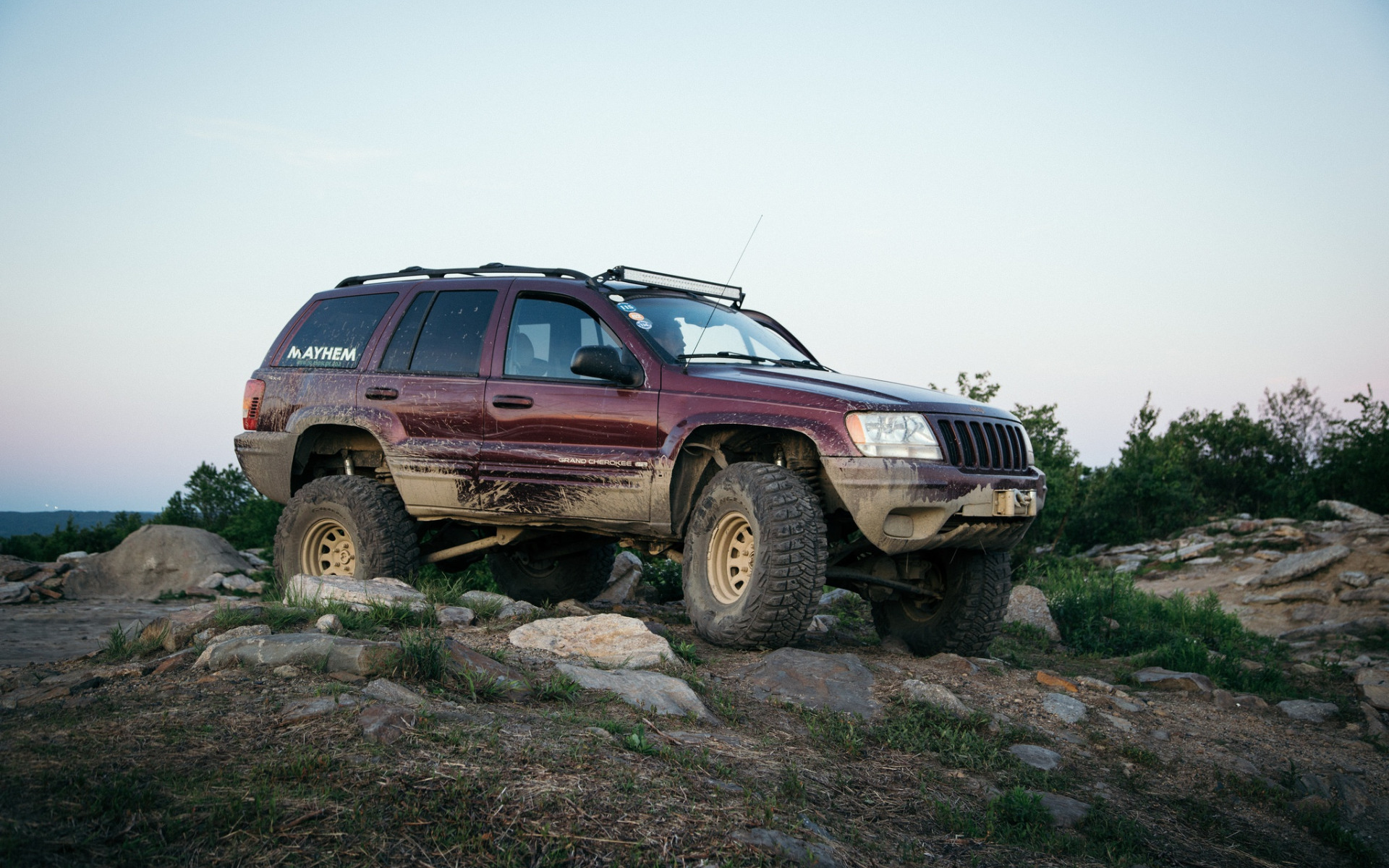 Jeep WJ оффроуд