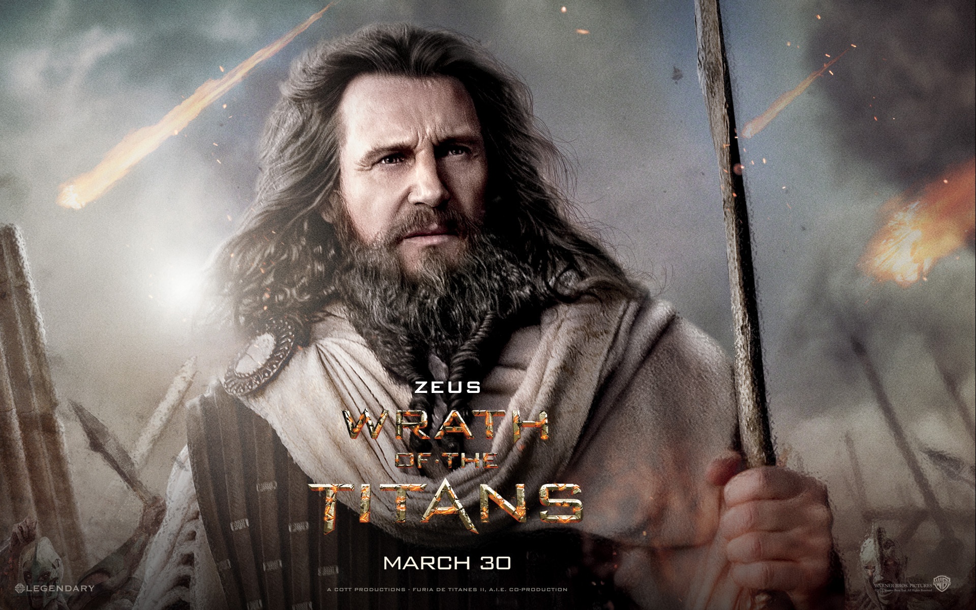 Wallpaper the film, man, Zeus, Wrath Of The Titans for mobile and desktop,  section фильмы, resolution 1920x1200 - download